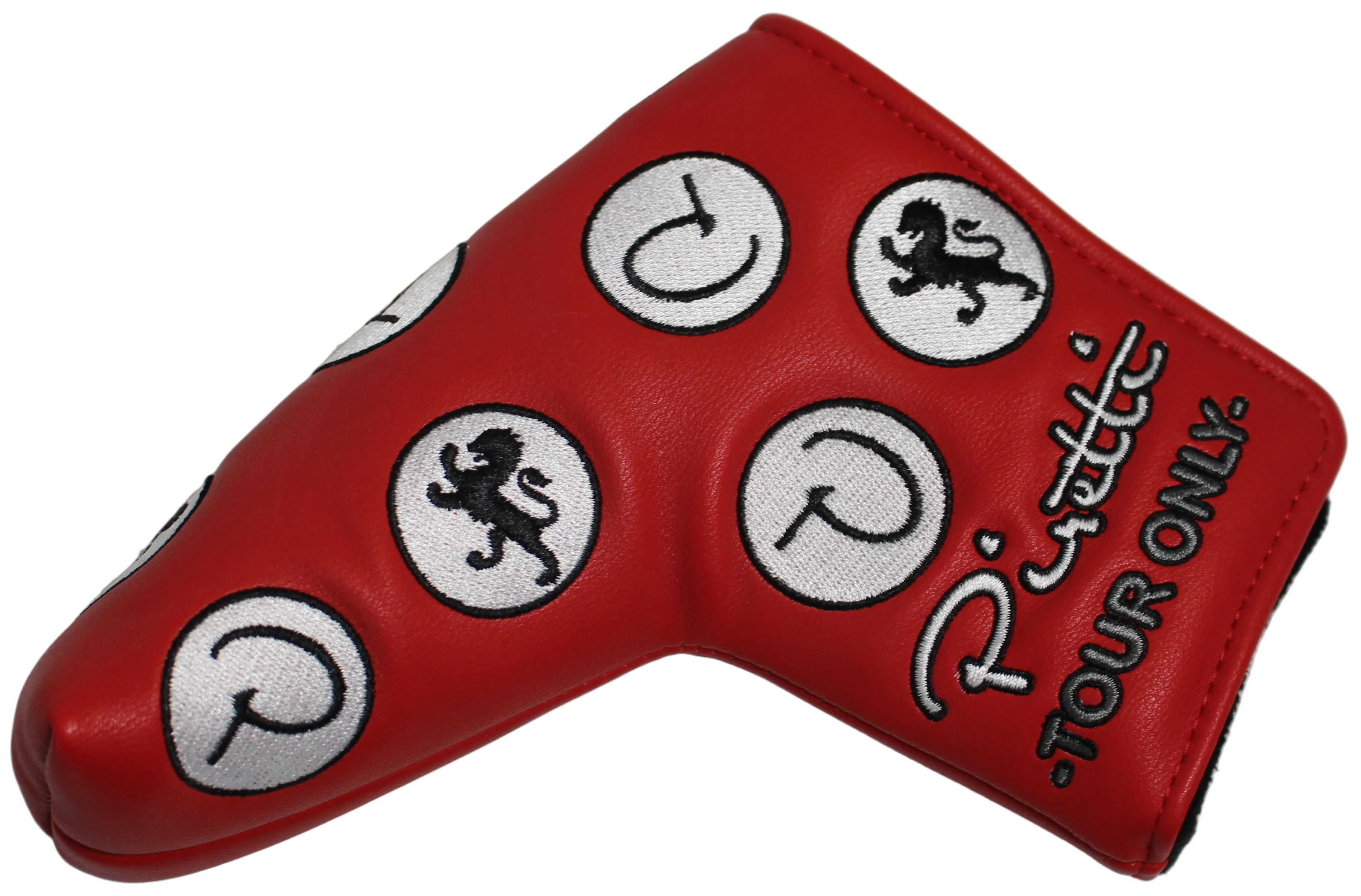 Piretti Circle P Red Tour Only Blade Putter Headcover - Image 3