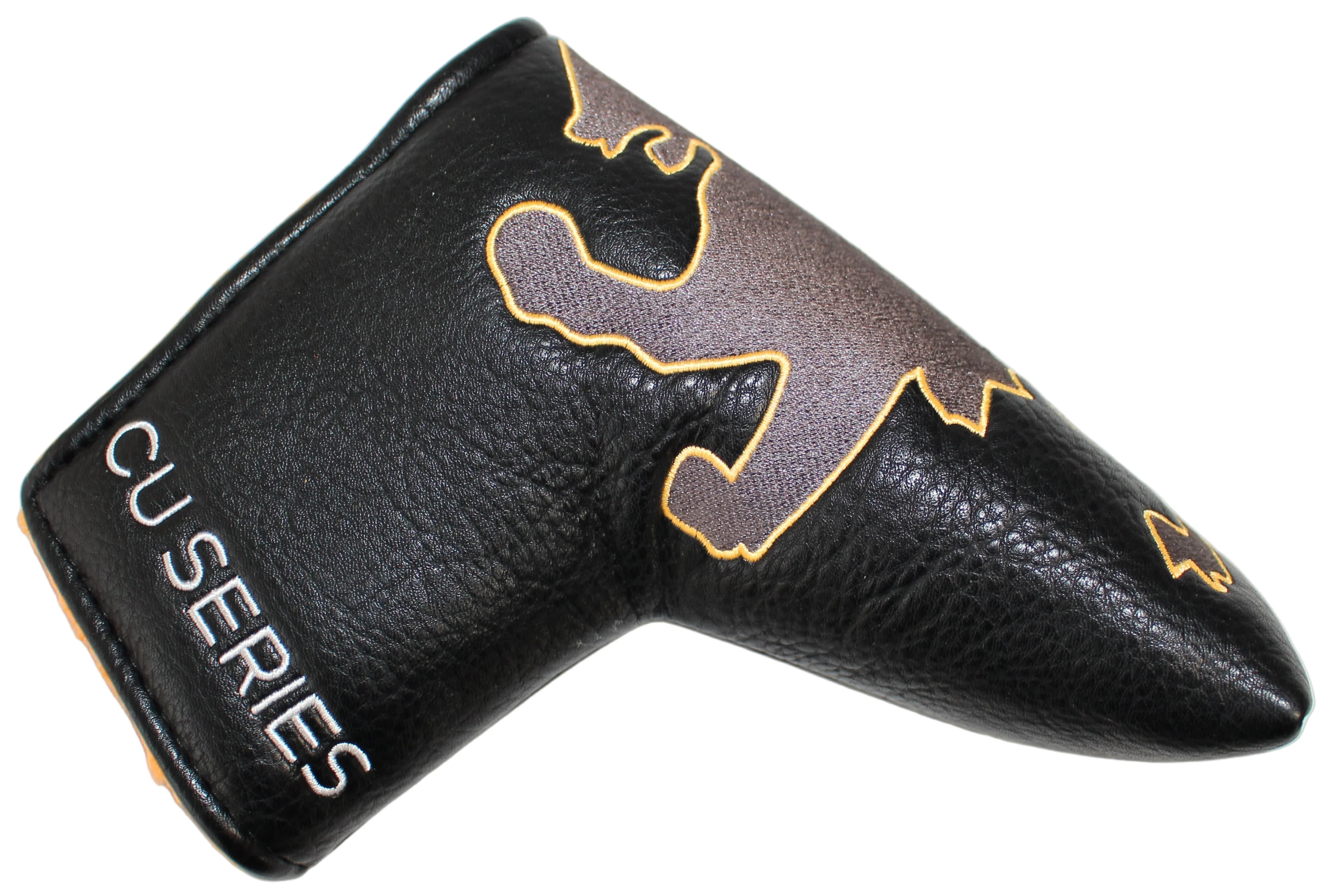 Piretti CU Series Black/Orange Blade Putter Headcovers - Image 2
