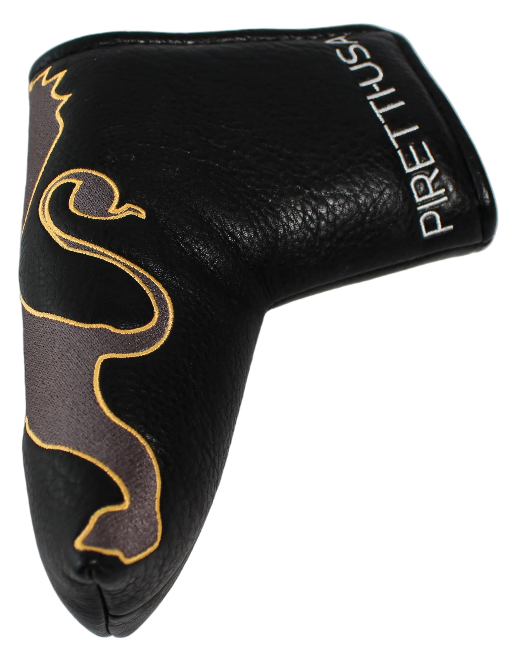 Piretti CU Series Black/Orange Blade Putter Headcovers - Image 6