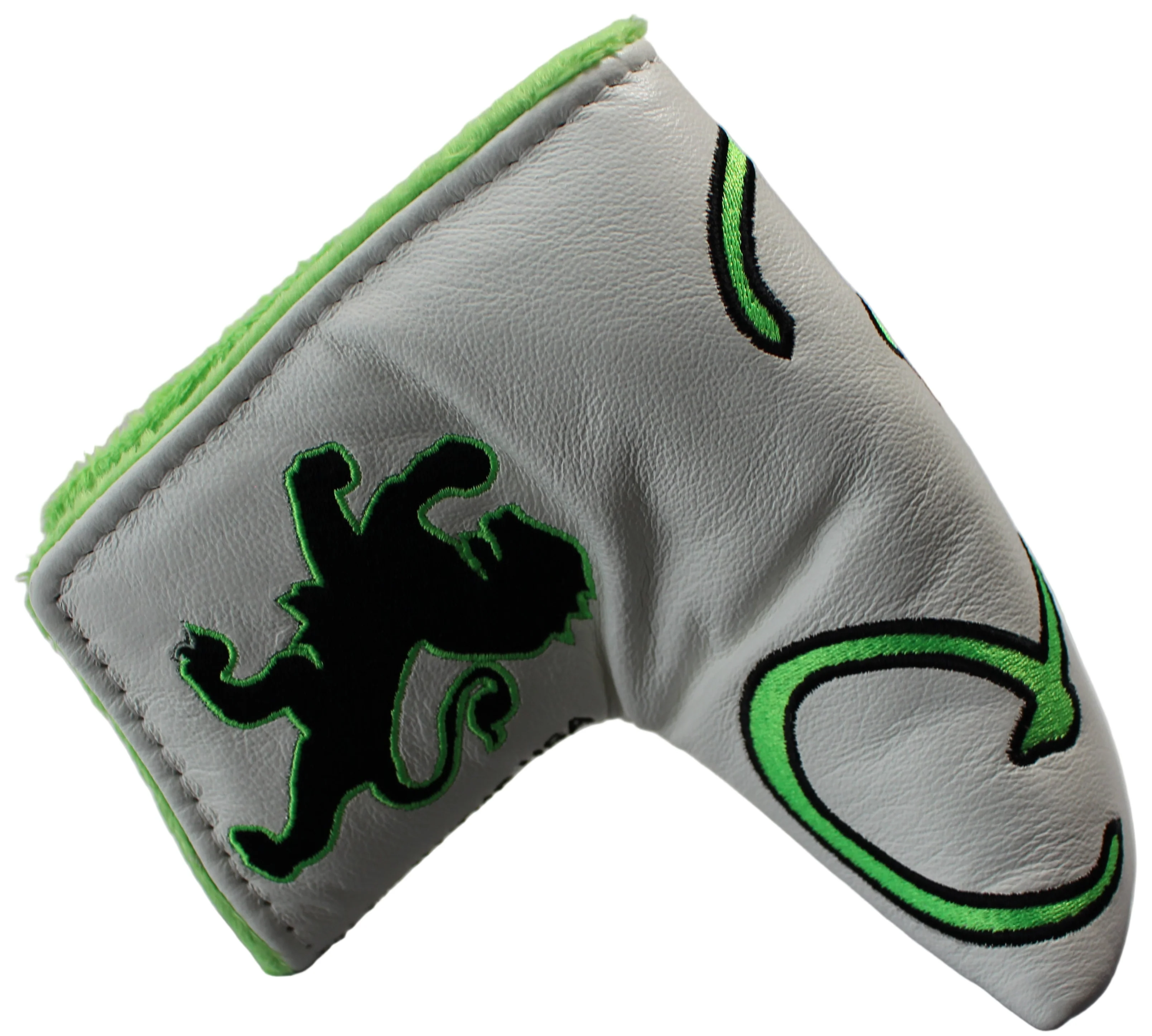 Piretti Limited Edition 1 of 50 White/Green Blade Putter Headcover - Image 2