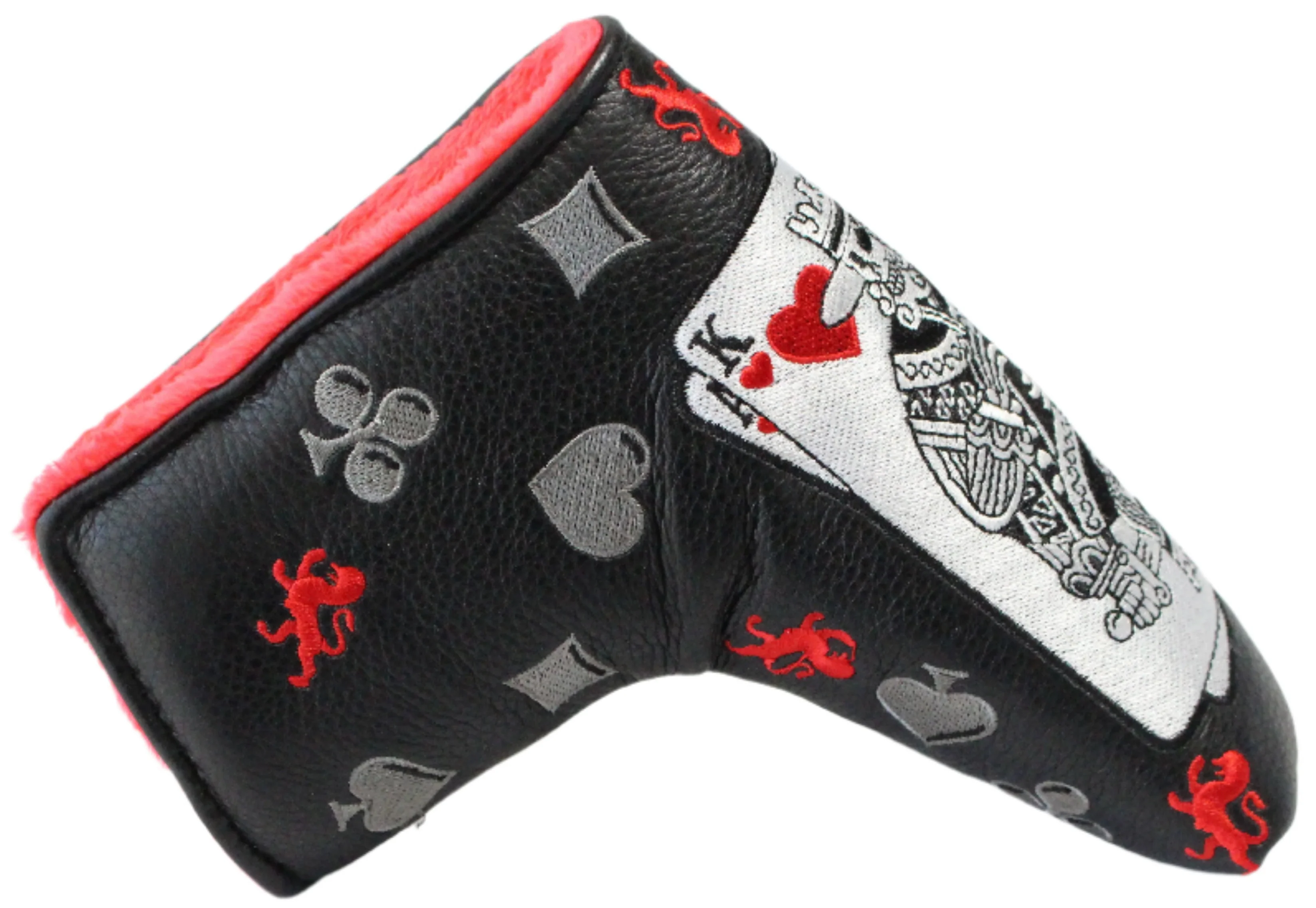 Piretti - Limited Edition Blackjack Ace/King of Hearts Blade Putter Headcover - Image 2