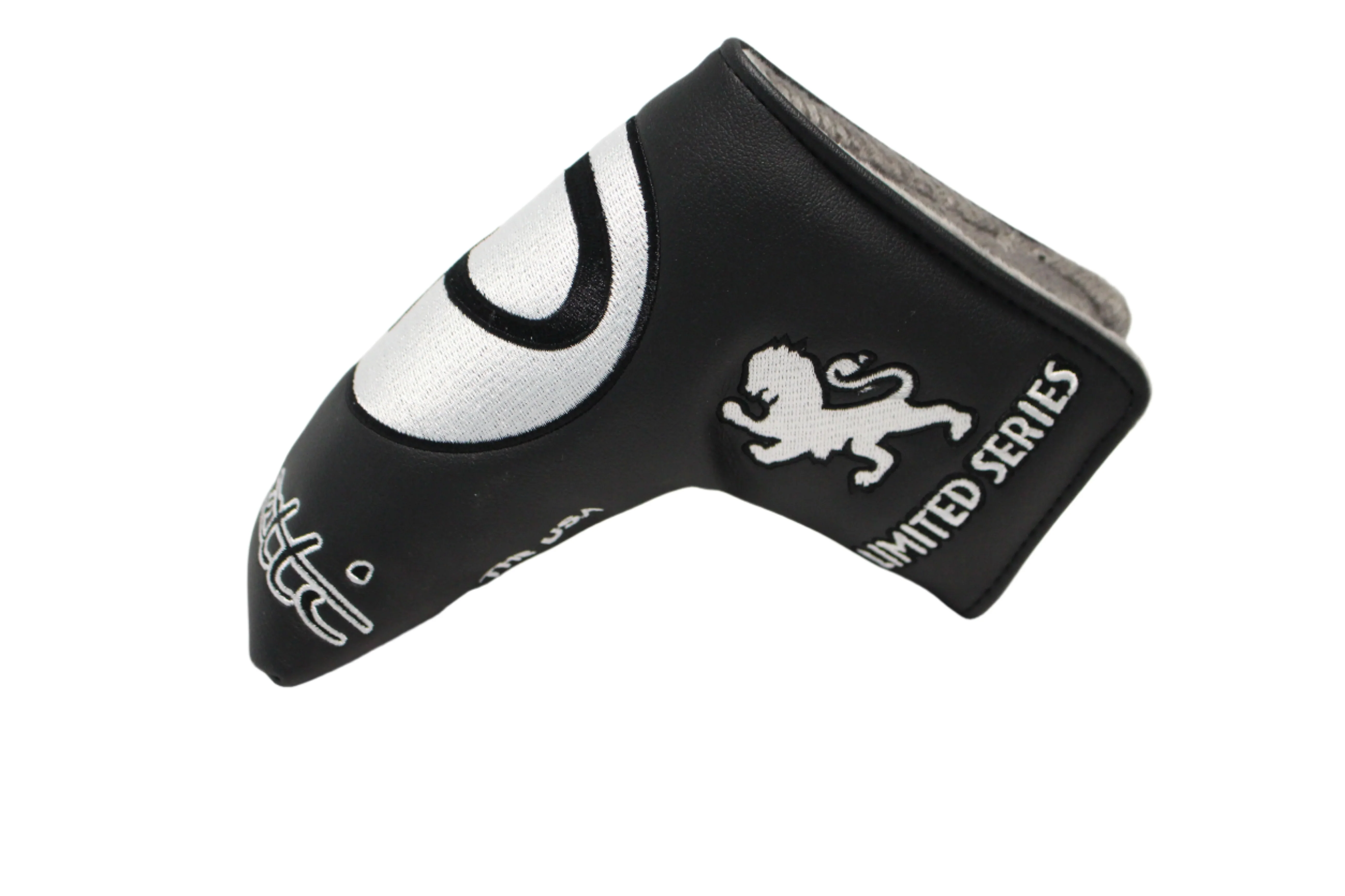 Piretti - Limited Edition Circle P Black/White Blade Putter Headcover