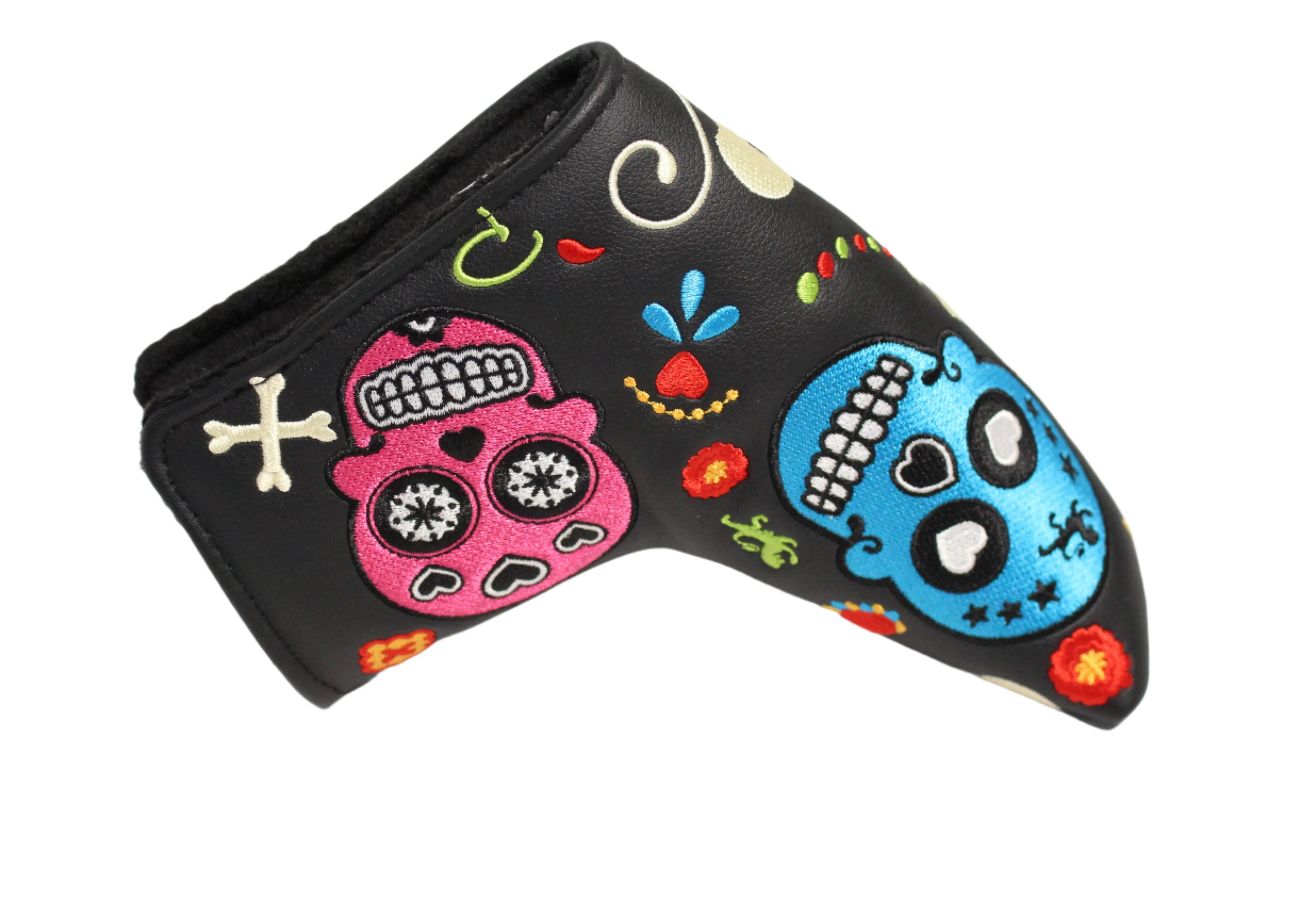 Piretti - Limited Edition Multi-Color Dia De Los Muertos Blade Putter Headcover - Image 2