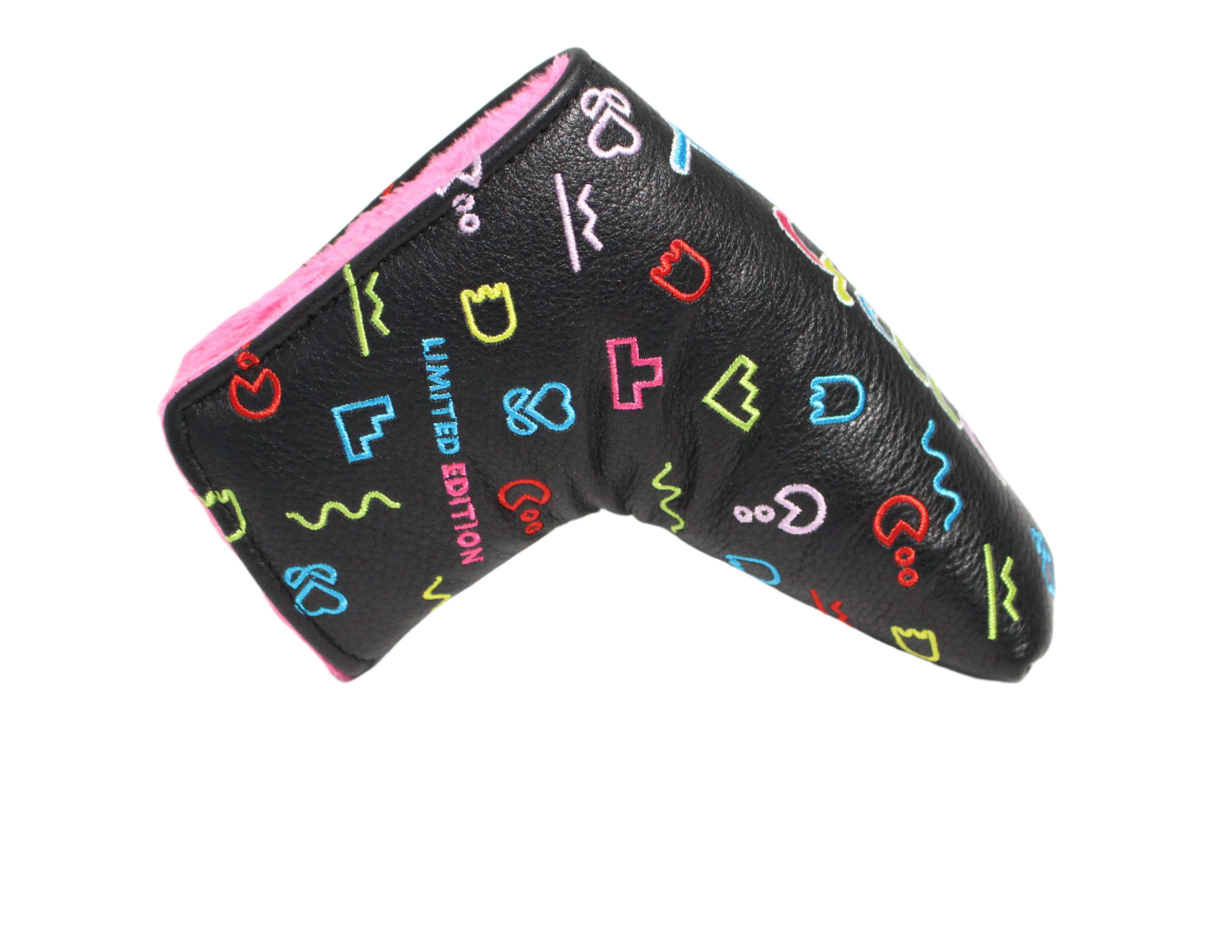 Piretti - Limited Edition Tour Only Retro Neon Blade Putter Headcover - Image 2