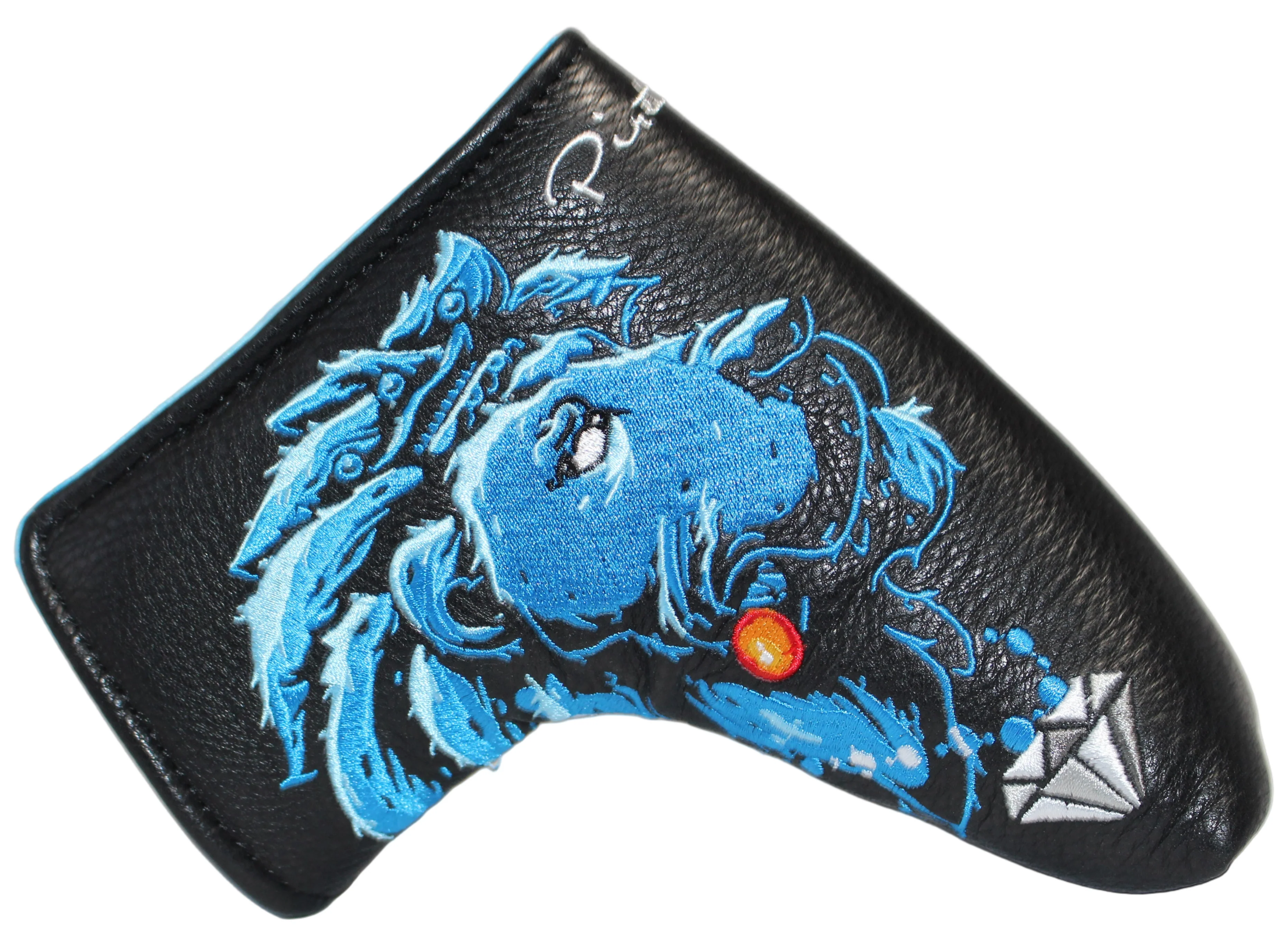 Piretti Majestic Lion King Blade Putter Headcover Blue/Black - Image 2