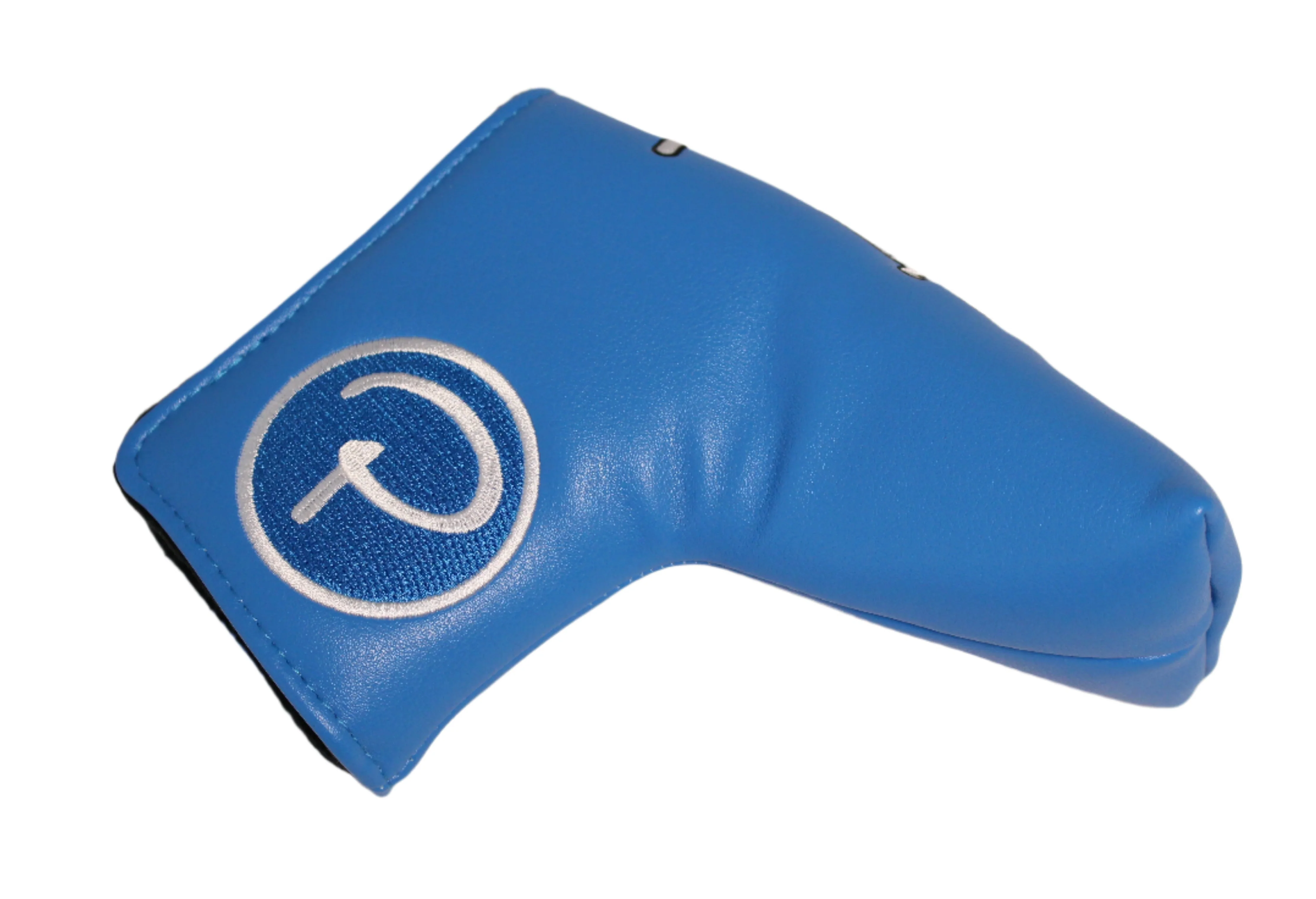 Piretti - Special Edition Circle P Blue/White Blade Putter Headcover - Image 2