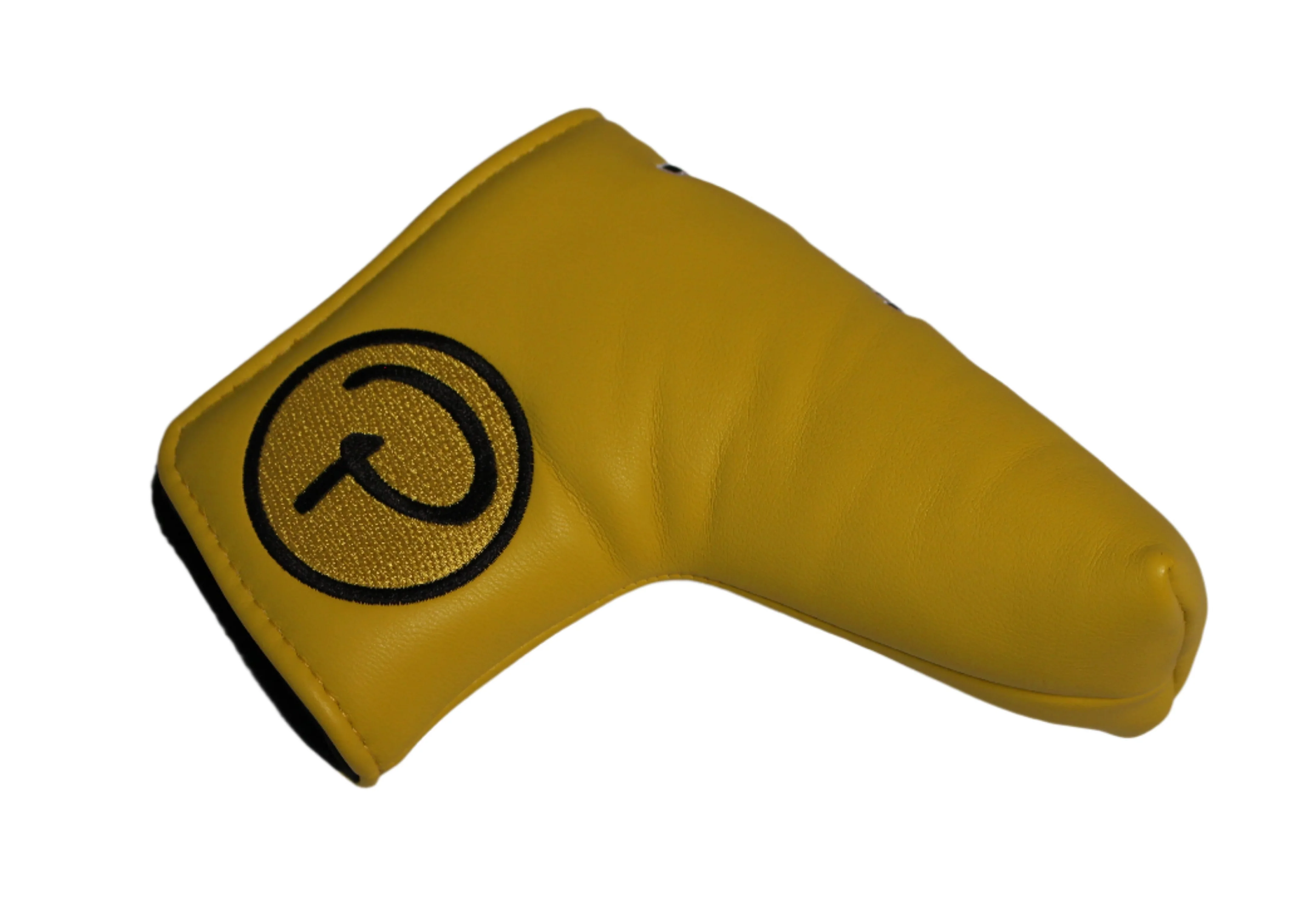 Piretti - Special Edition Circle P Yellow/Black Blade Putter Headcover - Image 2