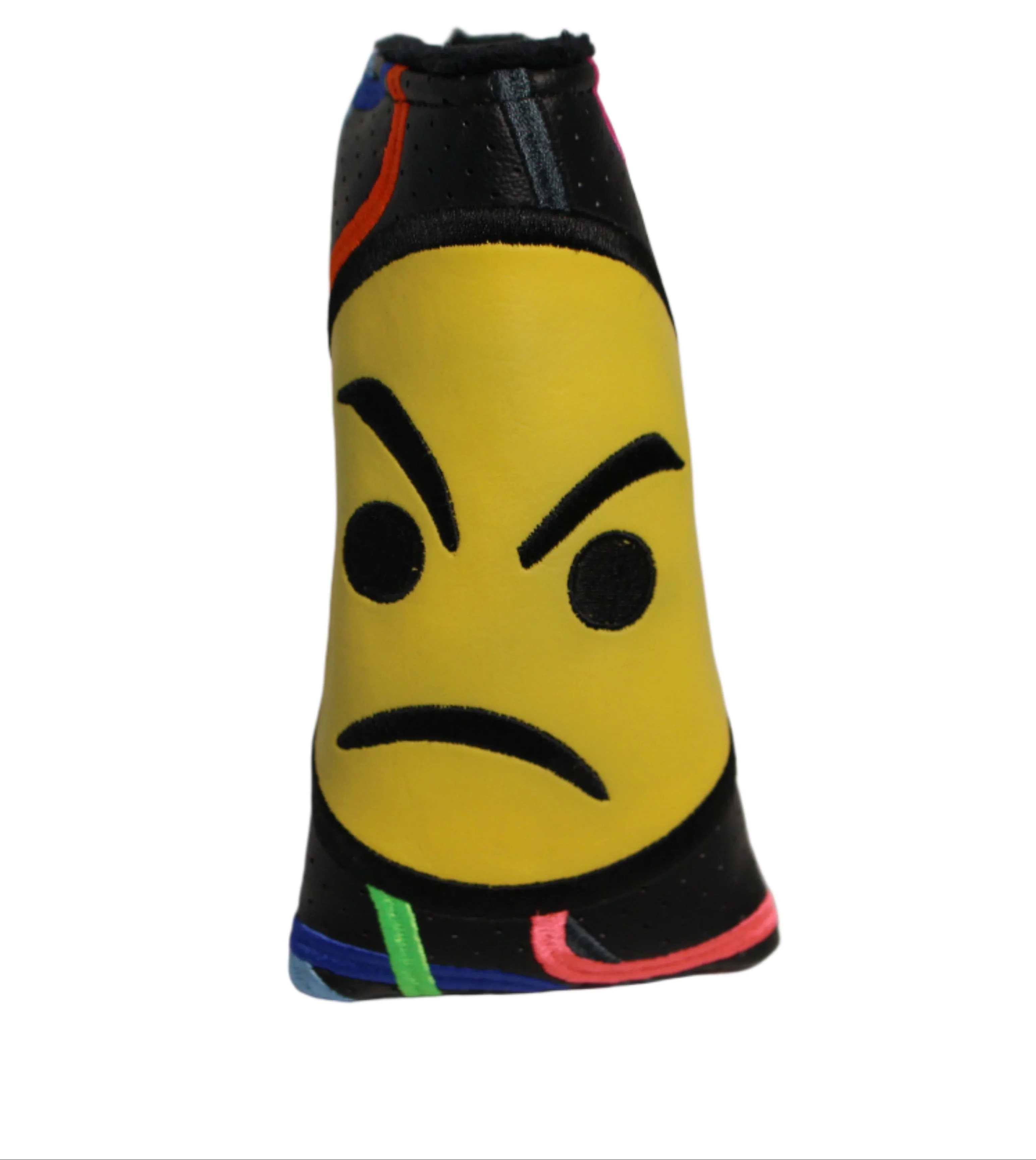 Piretti - Tour Only Confetti Frown Black/Yellow Blade Putter Headcover - Image 3
