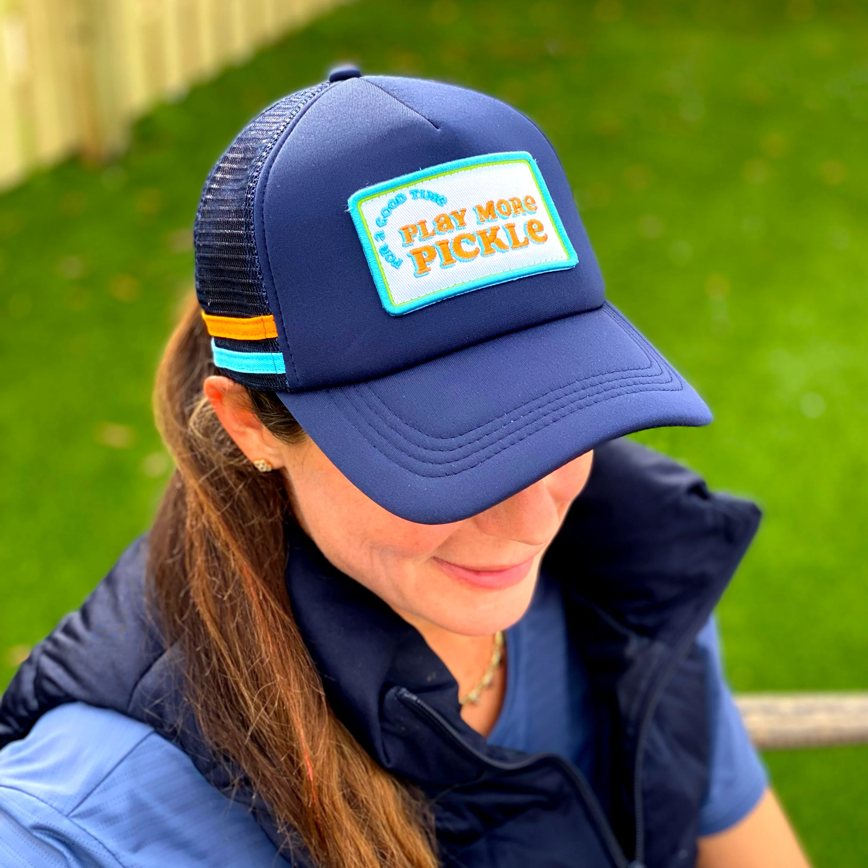 Play More Pickle Navy Hat - Image 2