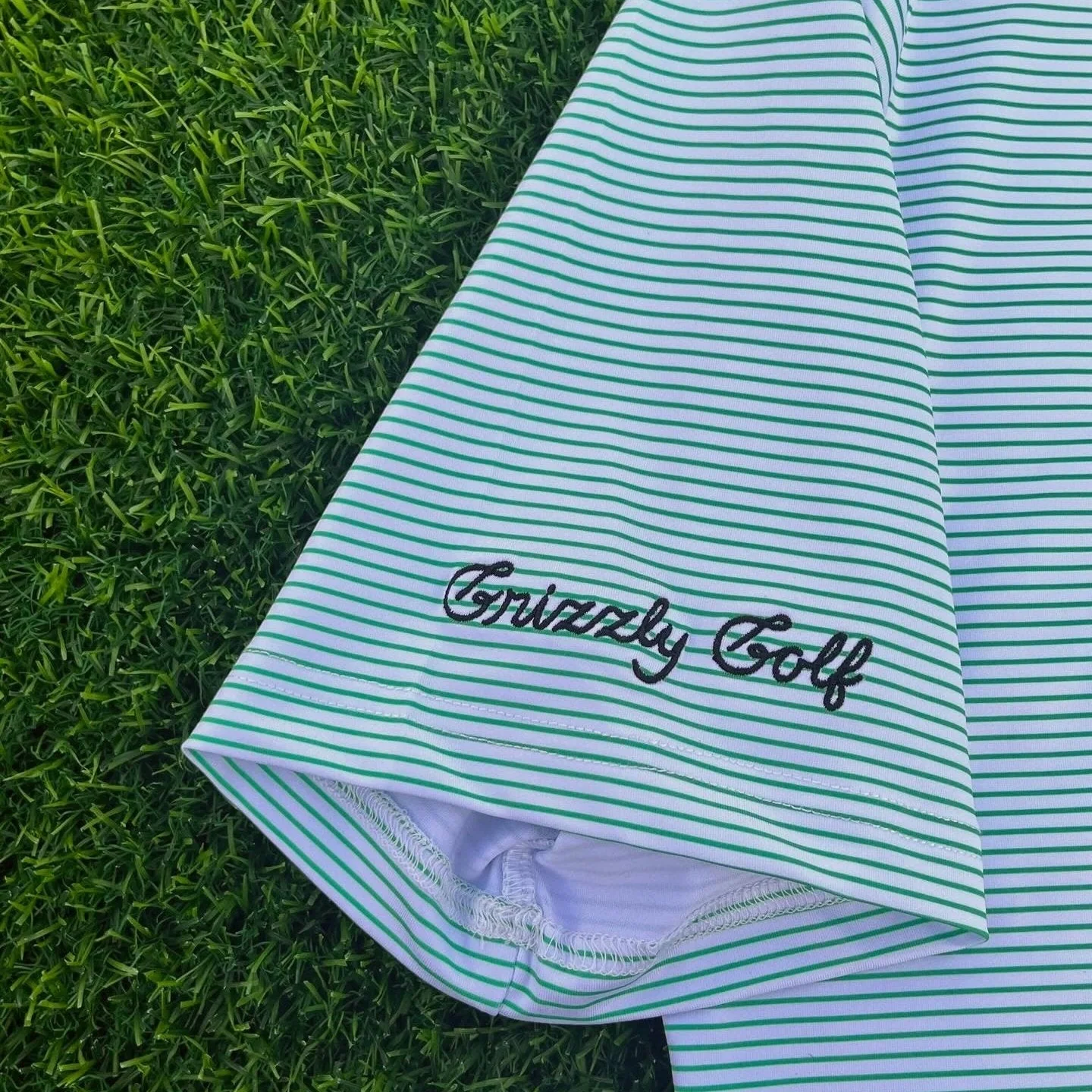 Polo - Green Striped It - Image 3