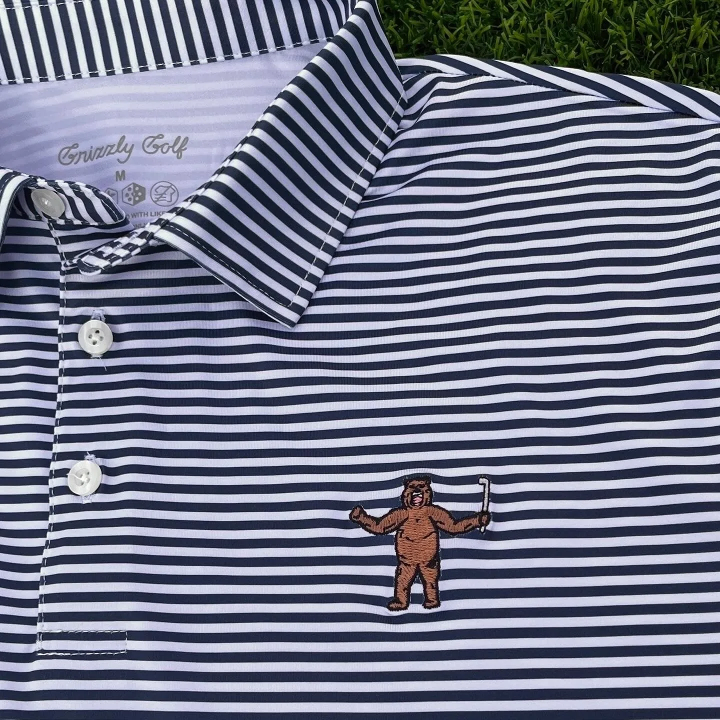 Polo - Navy Striped It - Image 2