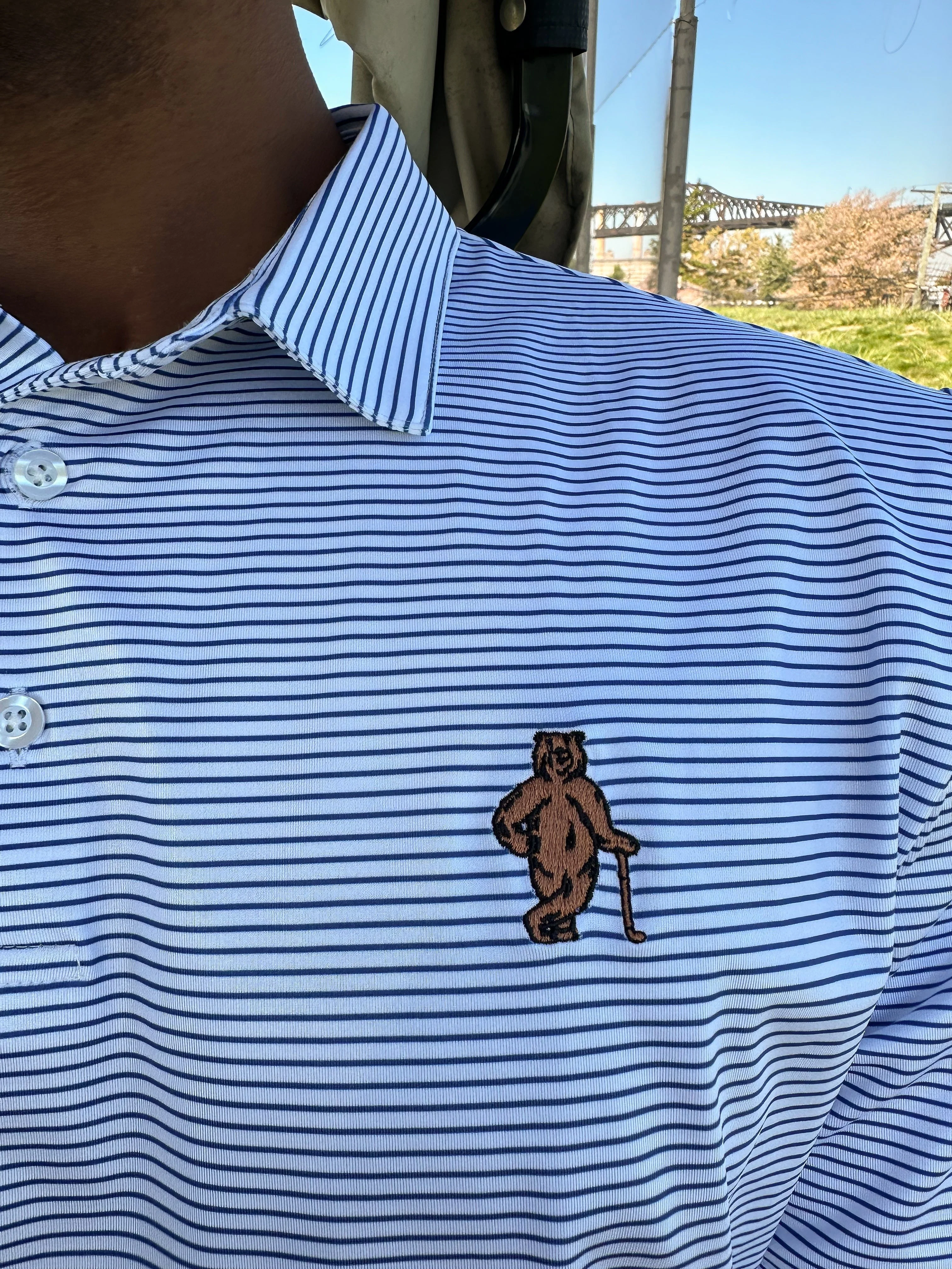 Polo - Navy Striped It - Image 4