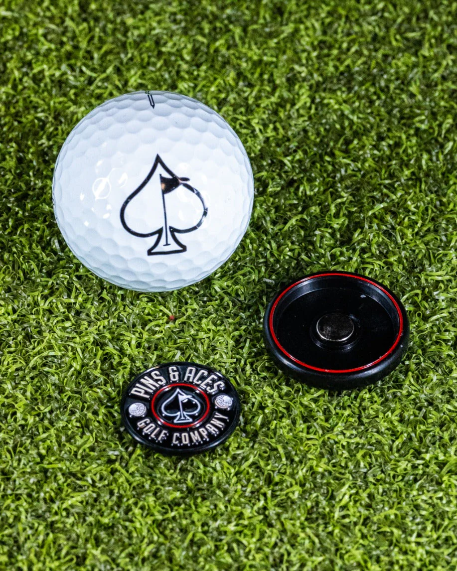 Pop Out Medallion Ball Marker - Black - Image 7
