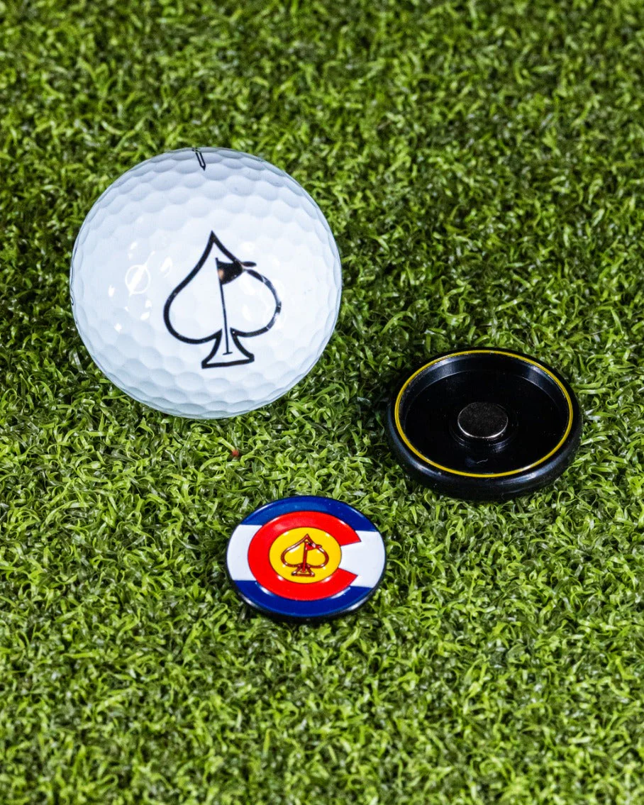 Pop Out Medallion Ball Marker - Colorado - Image 8