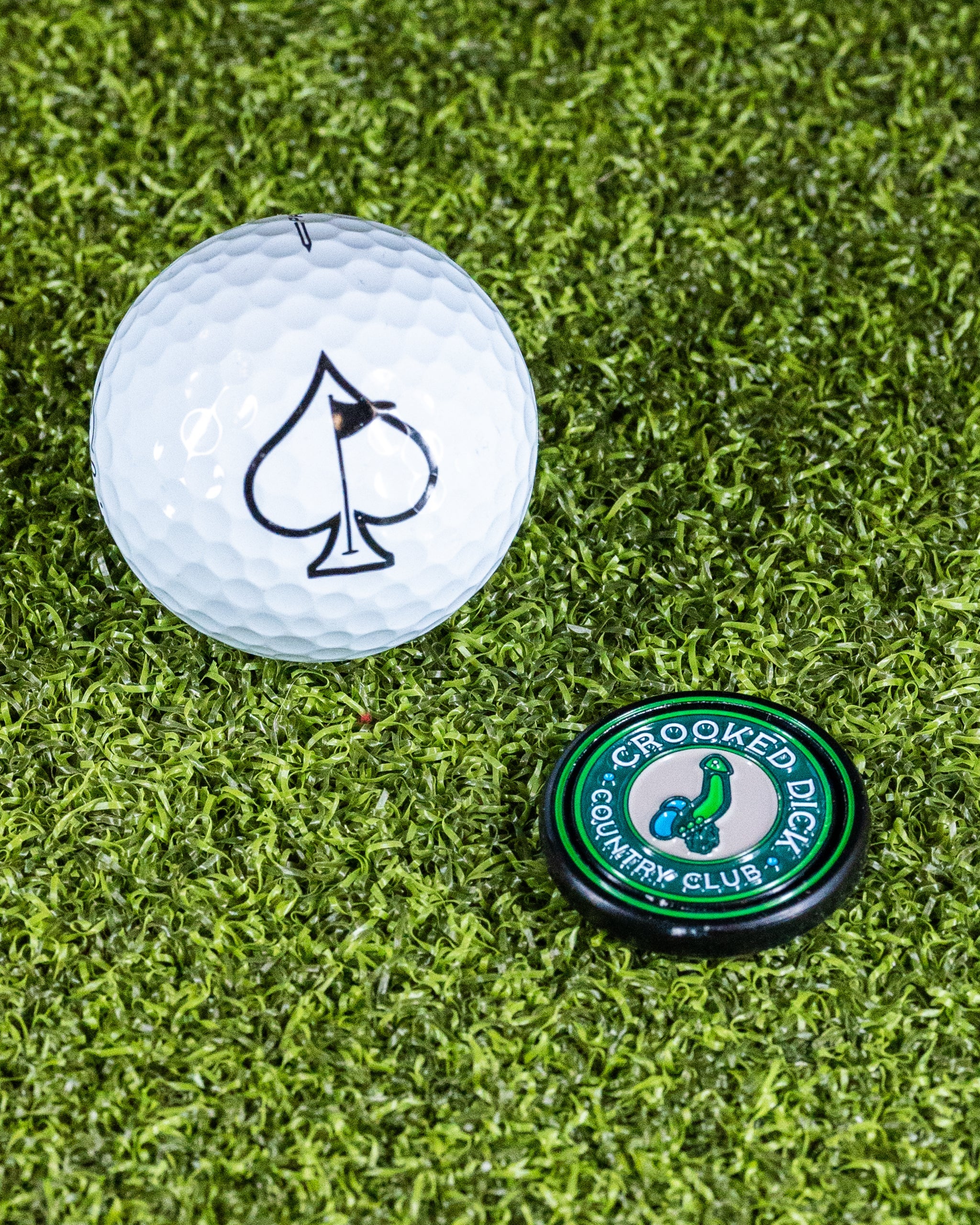 Pop Out Medallion Ball Marker - Crooked Dick - Image 12