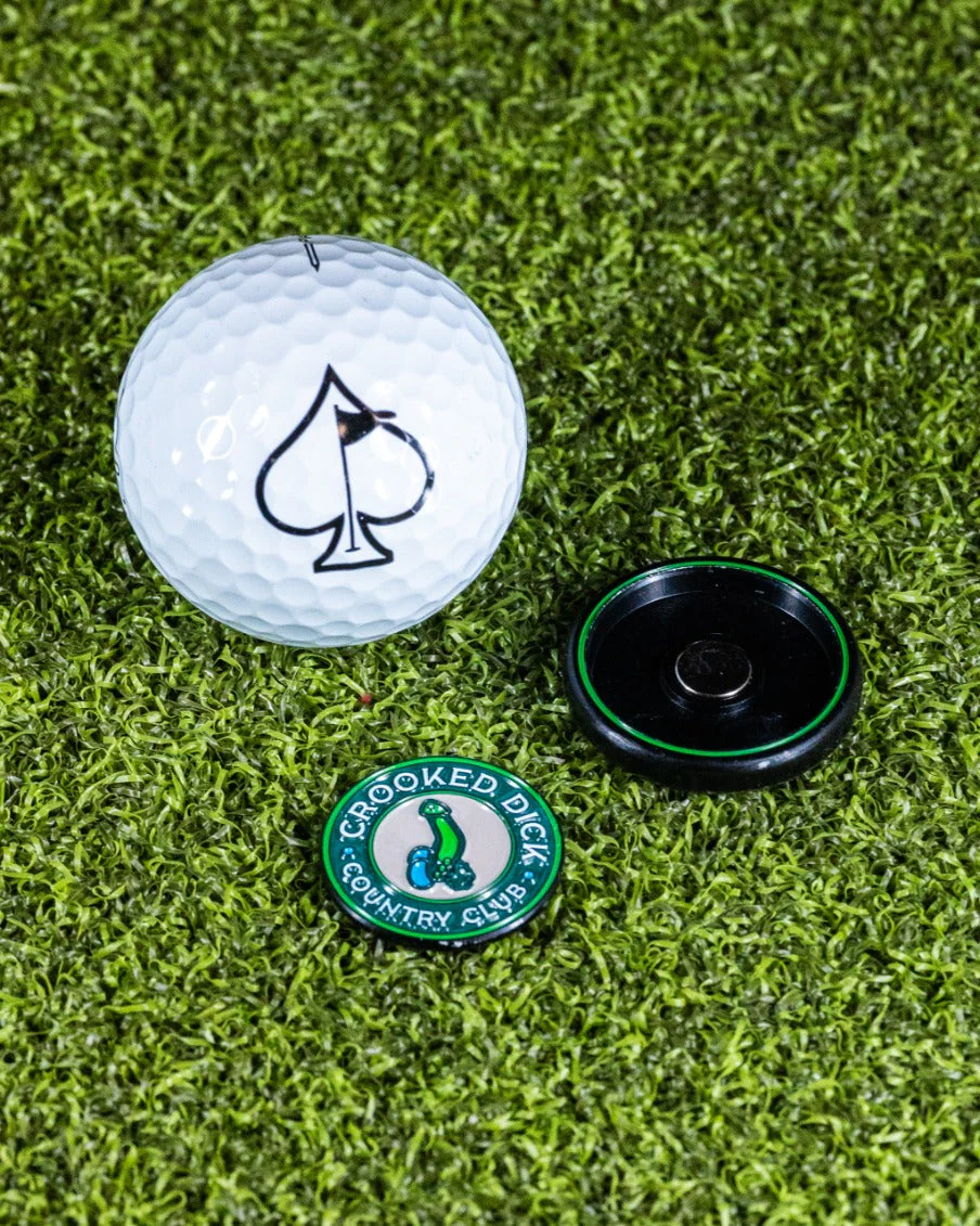 Pop Out Medallion Ball Marker - Crooked Dick - Image 7