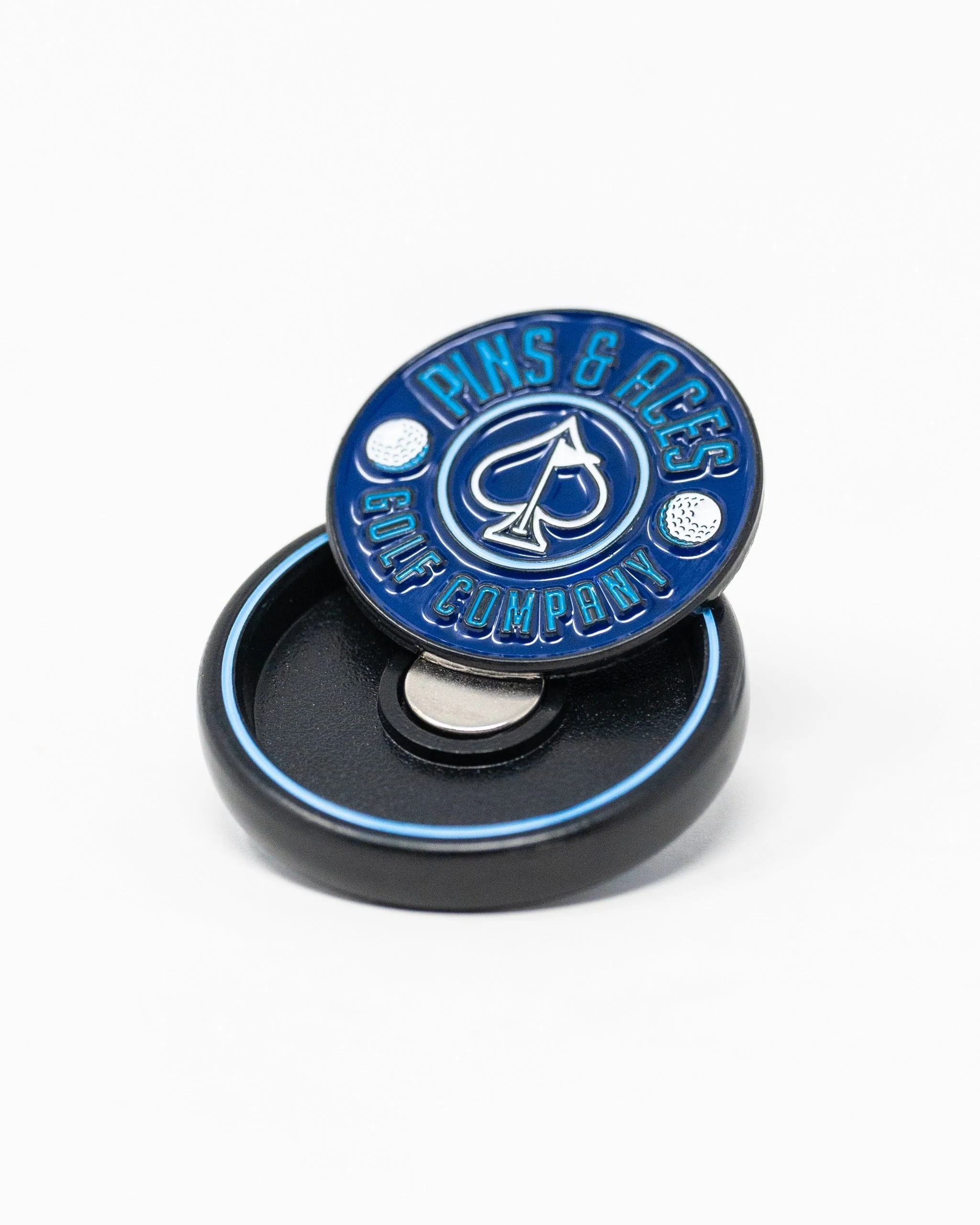 Pop Out Medallion Ball Marker - Navy - Image 5
