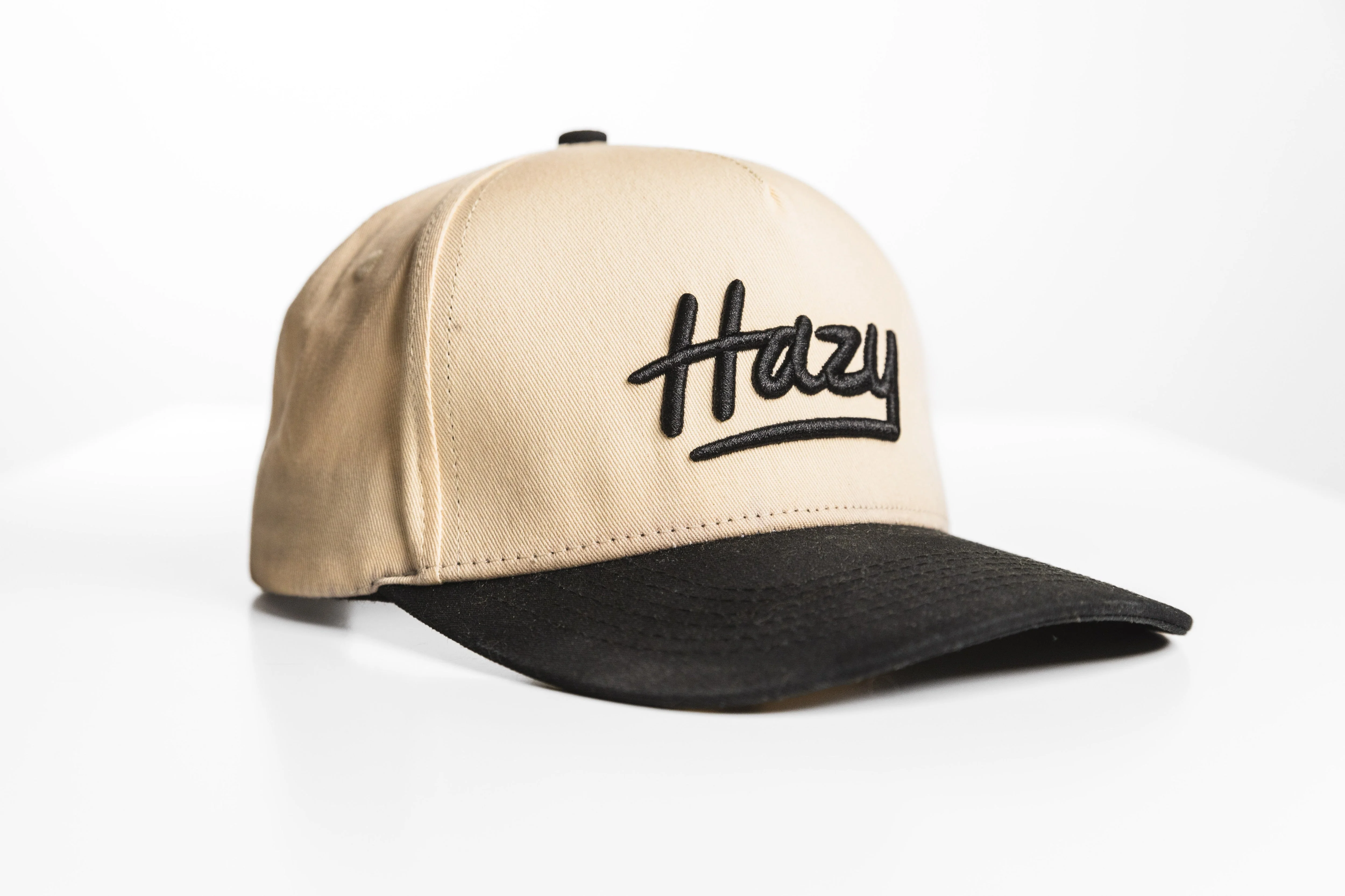 “Portland” 2 Tone Black and Bone SnapBack - Image 3