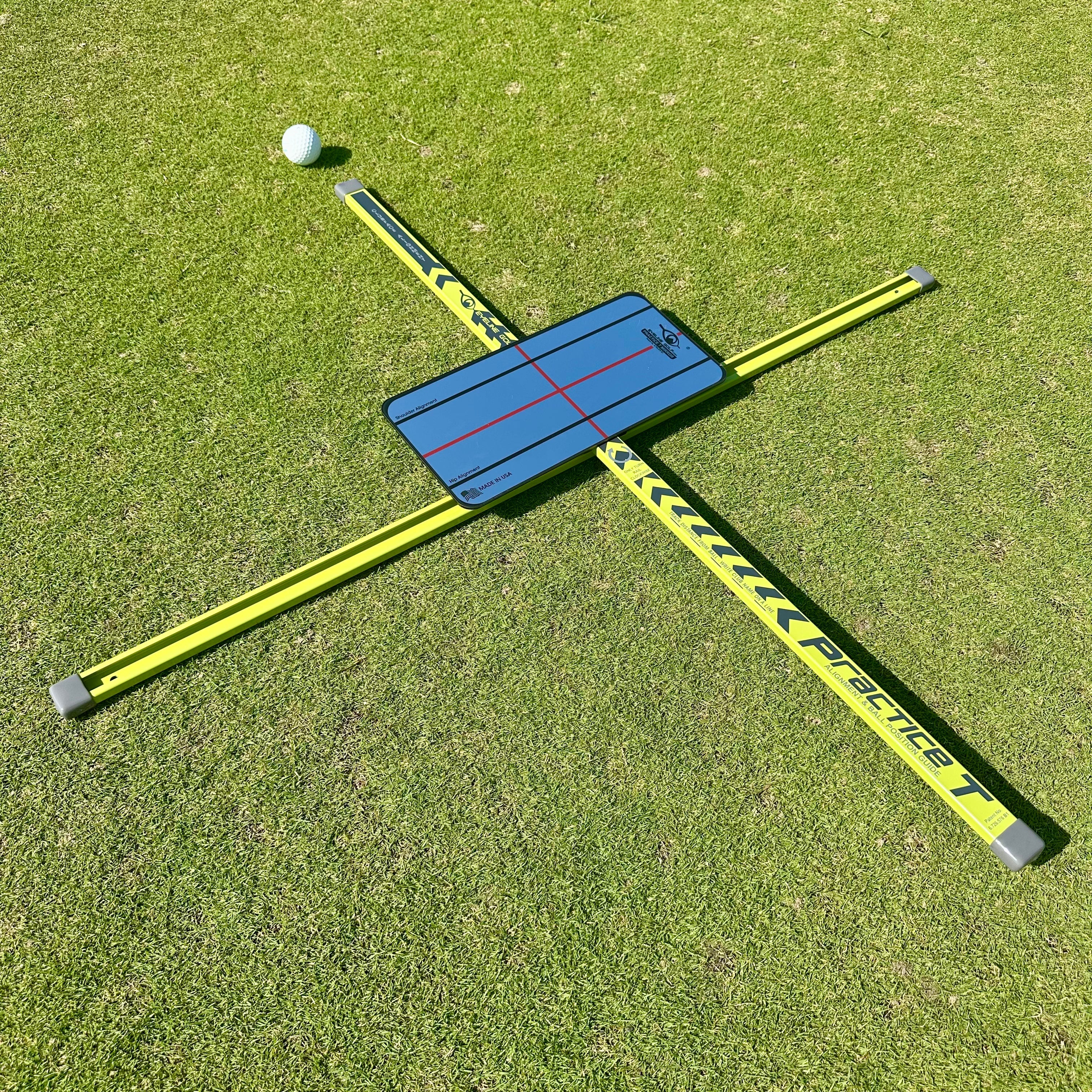 Practice-T Alignment & Ball Position Guide (Green) - Image 2