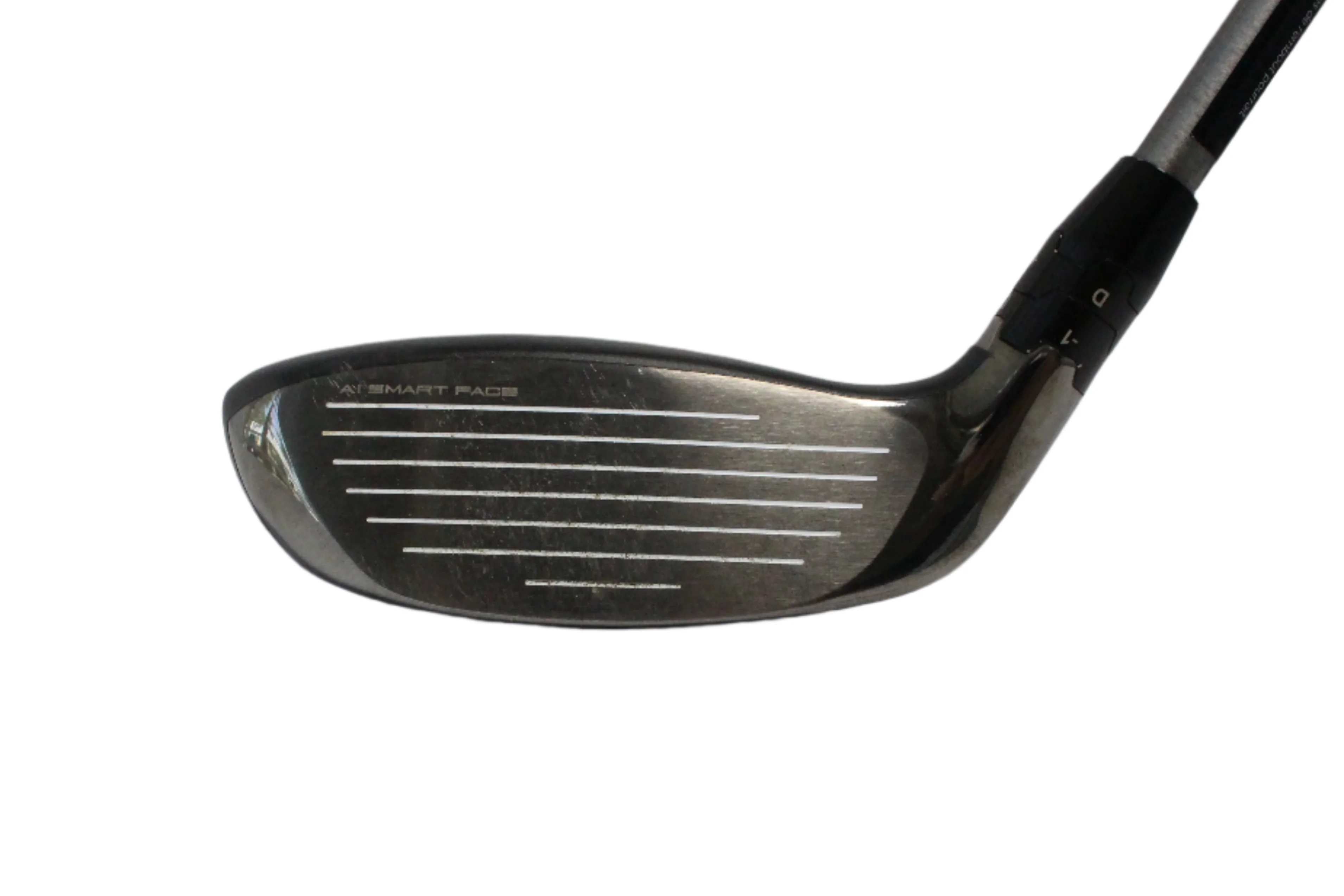 Pre-Owned Callaway AI Smoke: 4 Hybrid (21.0) W/ SteelFiber FC 65 f2 (Senior) (39.5 Inch) Shaft (Average) - Image 3
