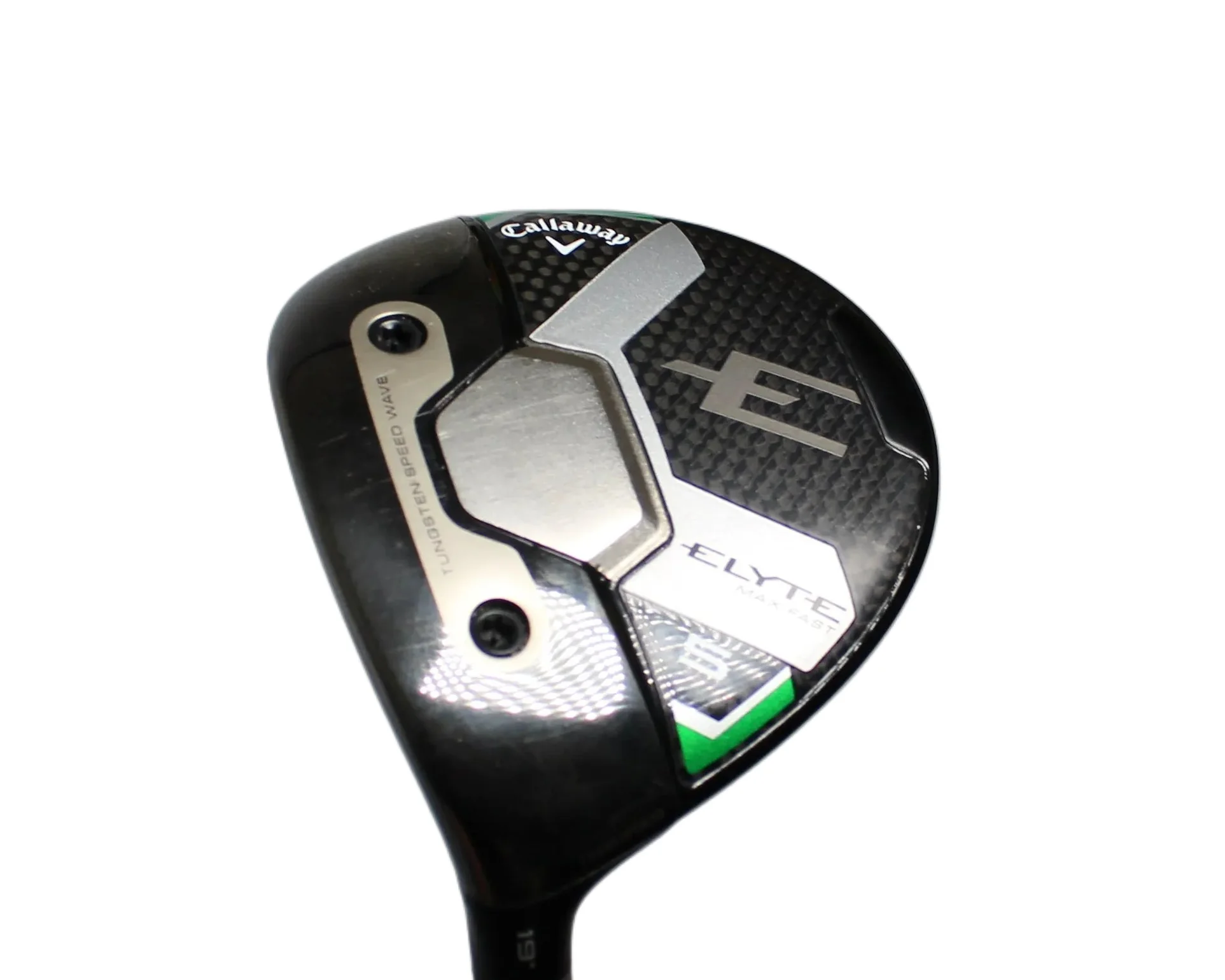Pre-Owned Callaway Elyte Max Fast: Left Handed 5 Fairway Wood (19.0) W/ Vanquish 4 R2 (Senior) (42.5 Inch) Graphite Shaft (Average)