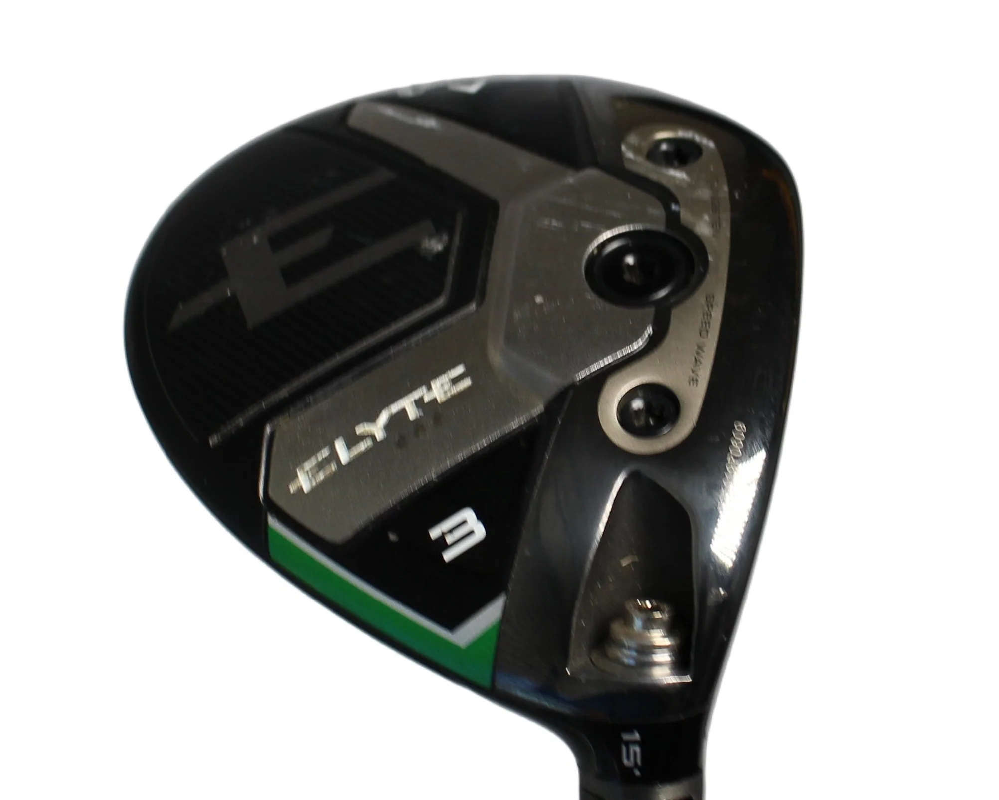 Pre-Owned Callaway Elyte Triple Diamond: 3 Fairway Wood (15.0) W/ Denali 5.5 (Regular) (43 Inch) Shaft (Average)