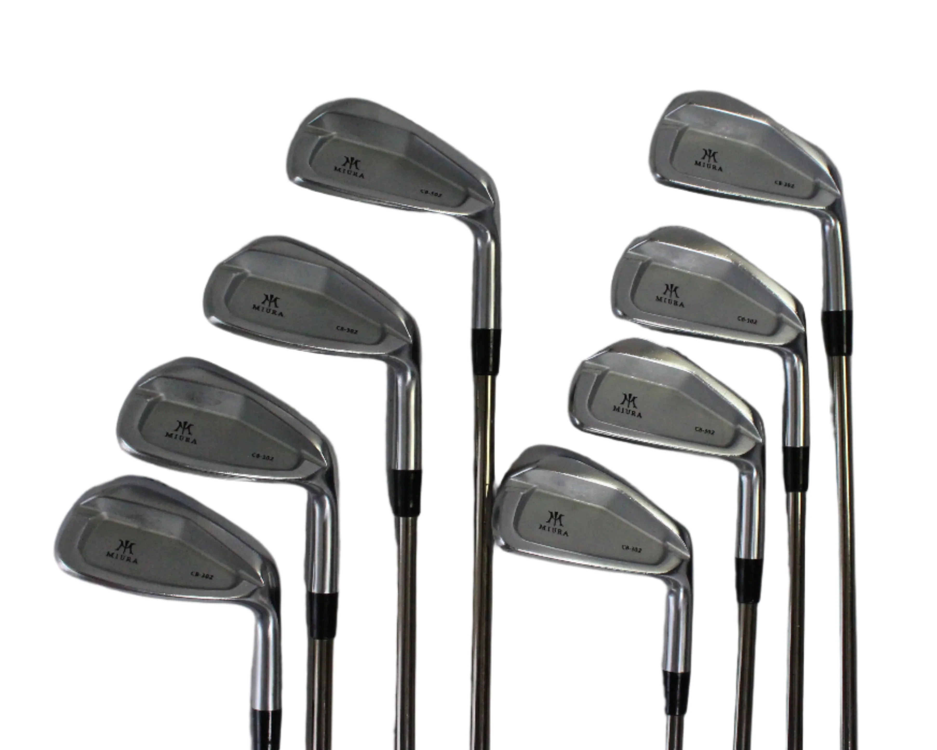 Pre-Owned Miura Cb-302: Iron Set (4-PW, GW) W/ Recoil ESX 460 f3 (Regular) Graphite Shaft (Average)