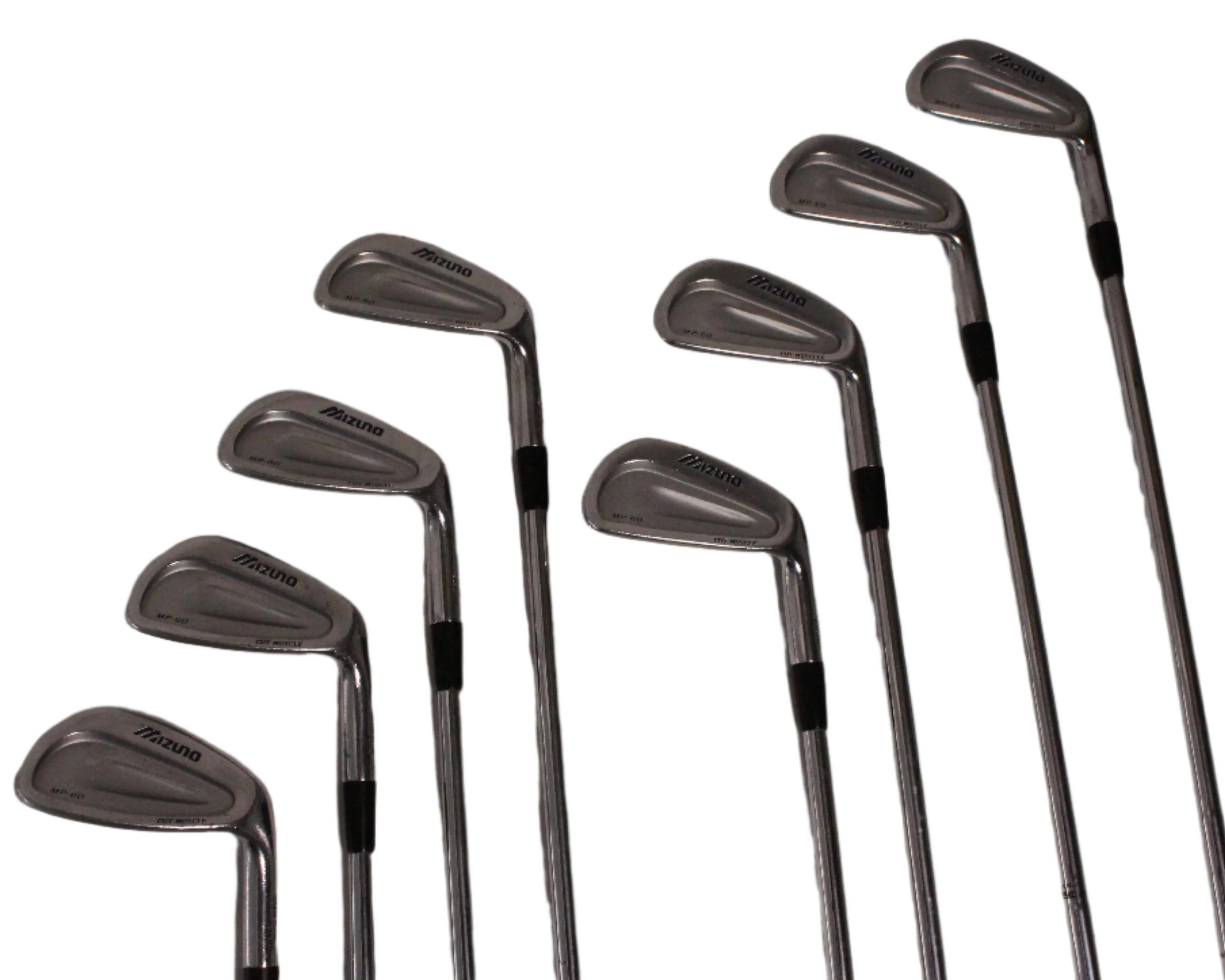 Pre-Owned Mizuno Mp-60: 3-PW Iron Set W/ Dynamic Gold S300 (Stiff) Steel Iron Shafts (Average)