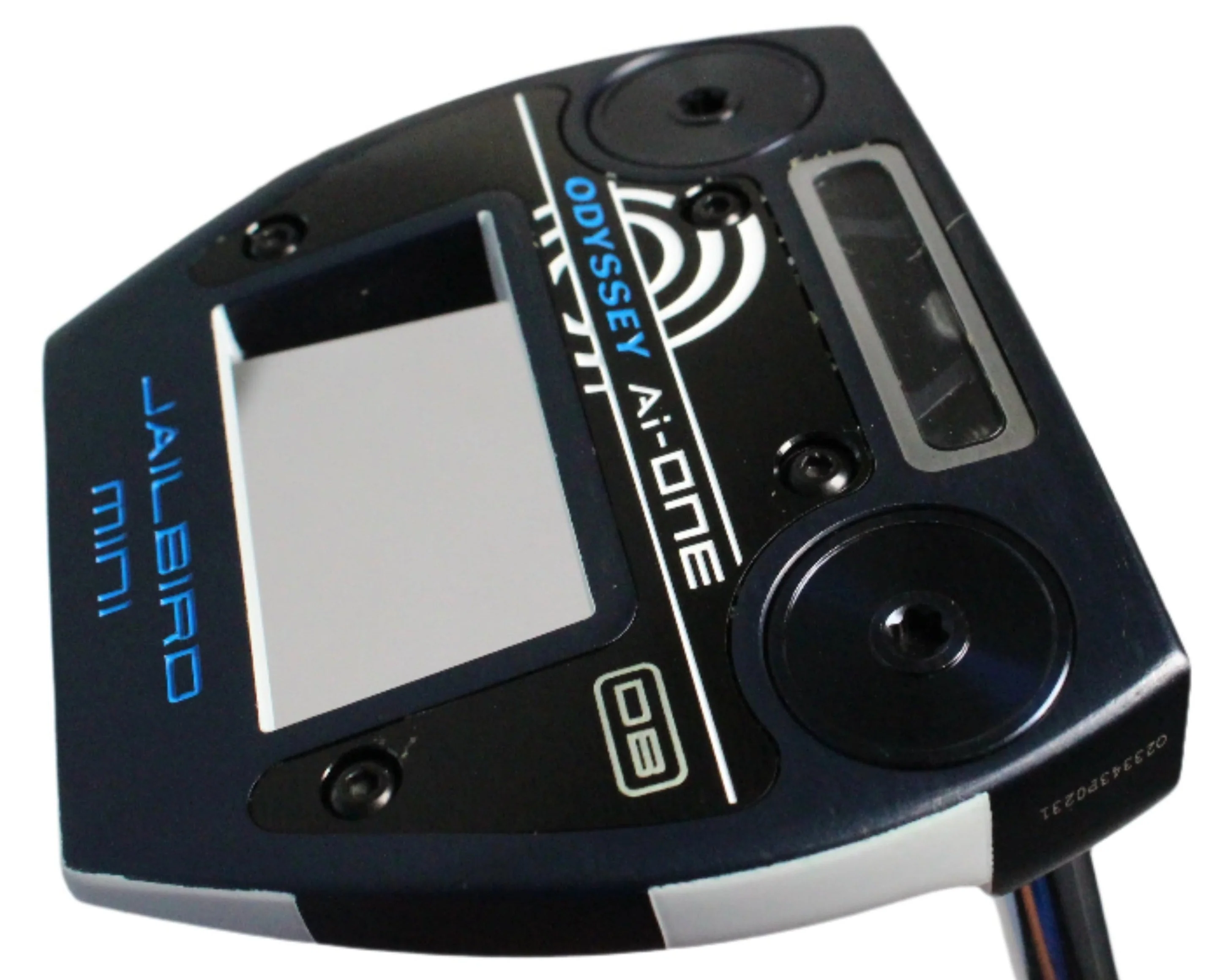 Pre-Owned Odyssey Ai-One JailBird Mini DB Mallet Putter W/ SL Stroke Labs (34 Inch) Shaft (Mint)