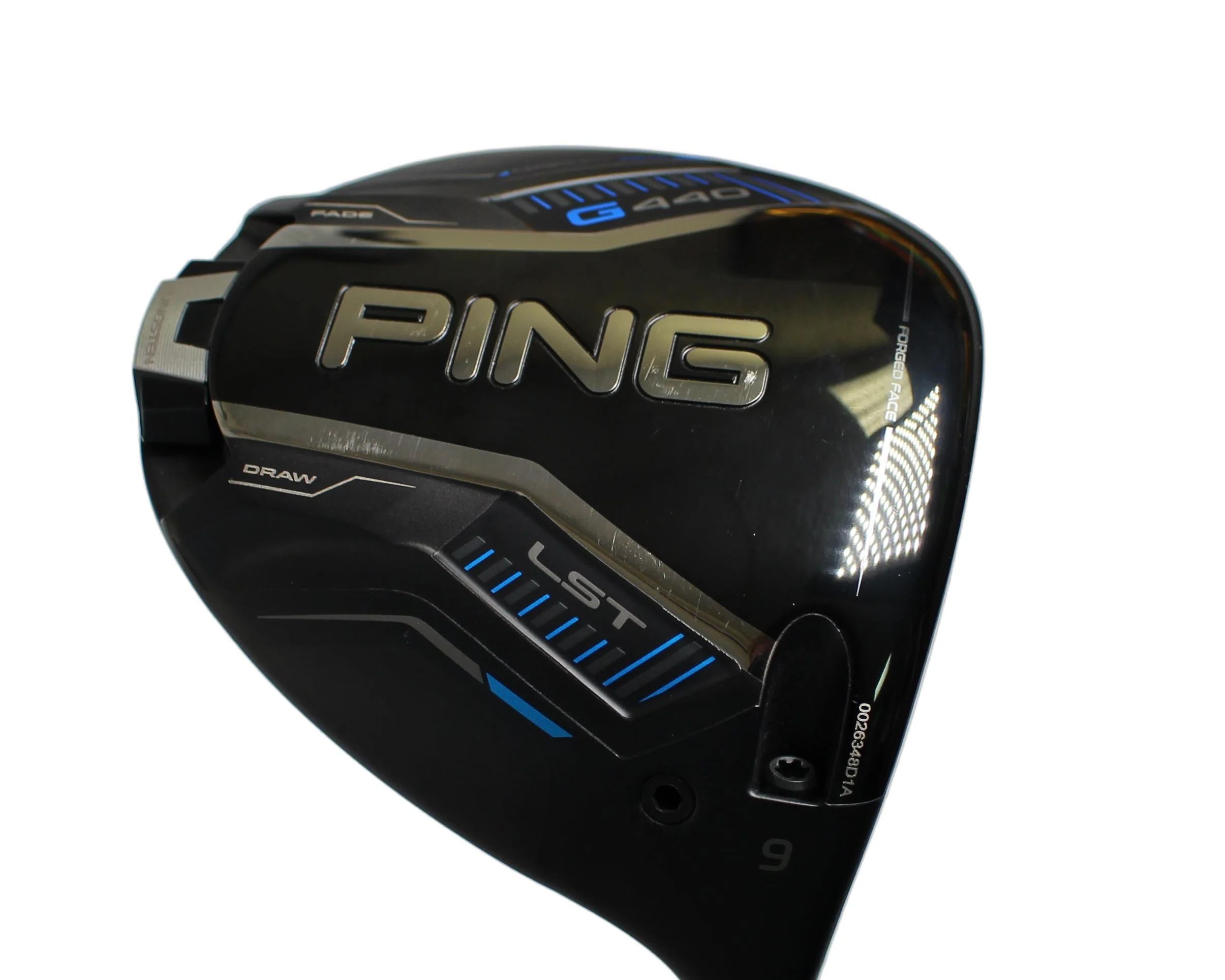 Pre-Owned Ping G440 LST: Driver (9.0) W/ Tense 1k Black 65-S (Stiff) (45 Inch) Shaft (Mint)