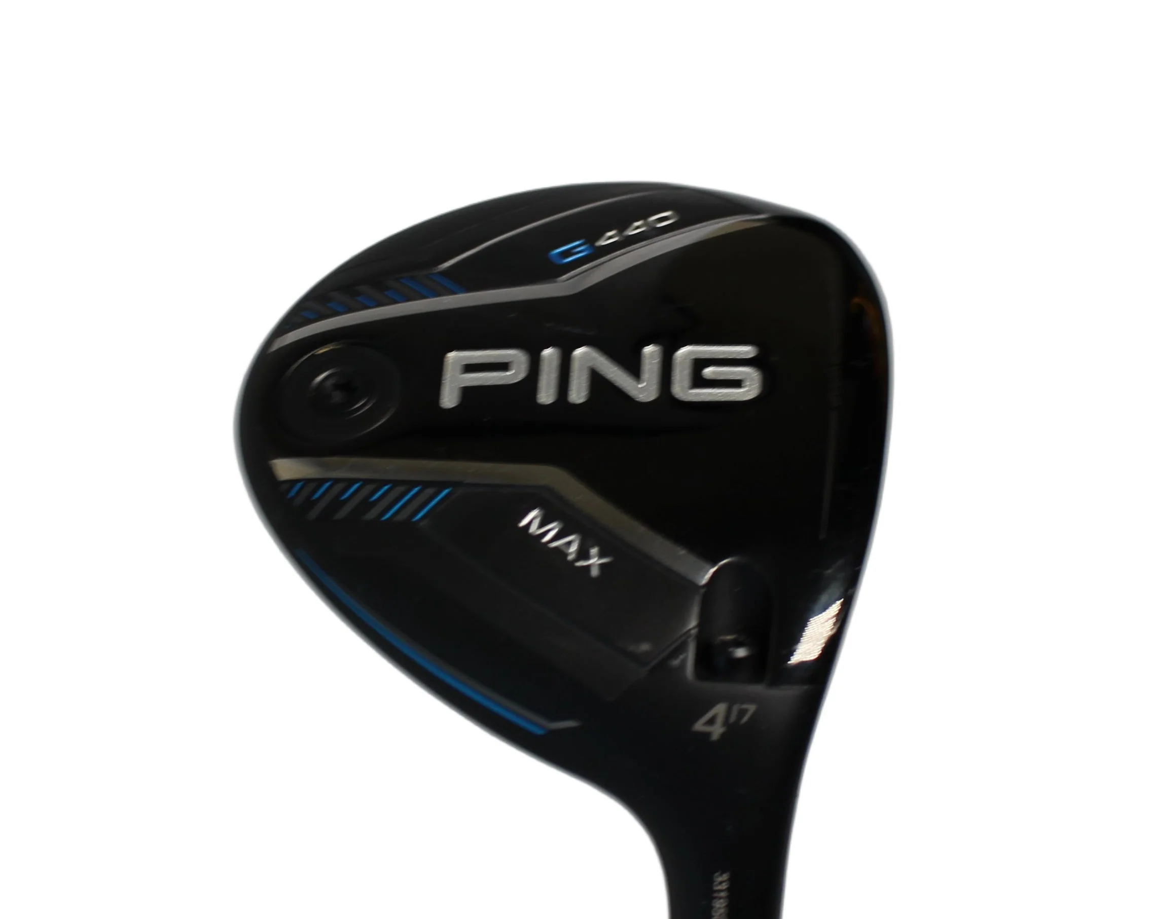 Pre-Owned Ping G440 max: 4 Fairway Wood (17.0) W/ Tense 1k Black 75-S (Stiff) (43 Inch) Shaft (Mint)