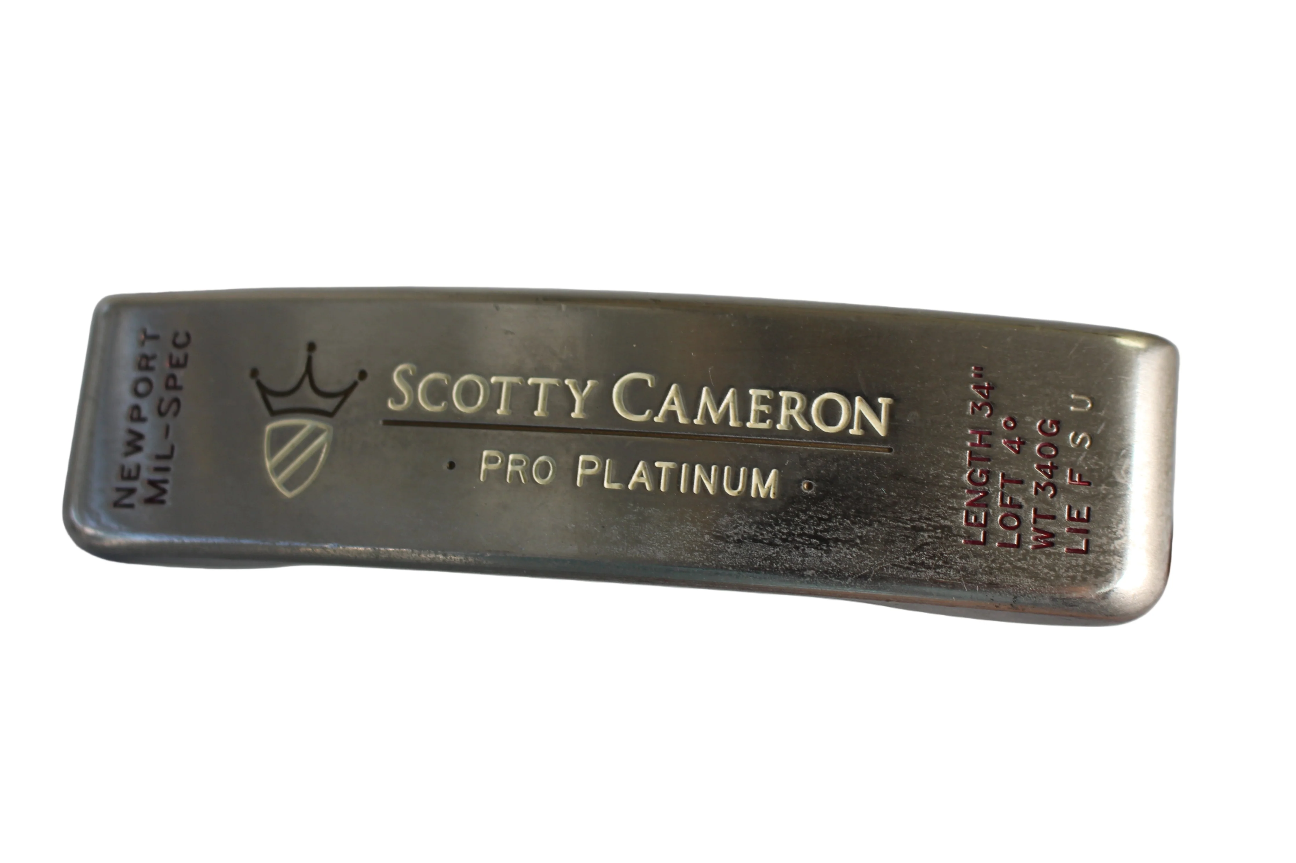 Pre-Owned Scotty Cameron - Pro Platinum Newport Mil-Spec Putter (Average) - Image 3