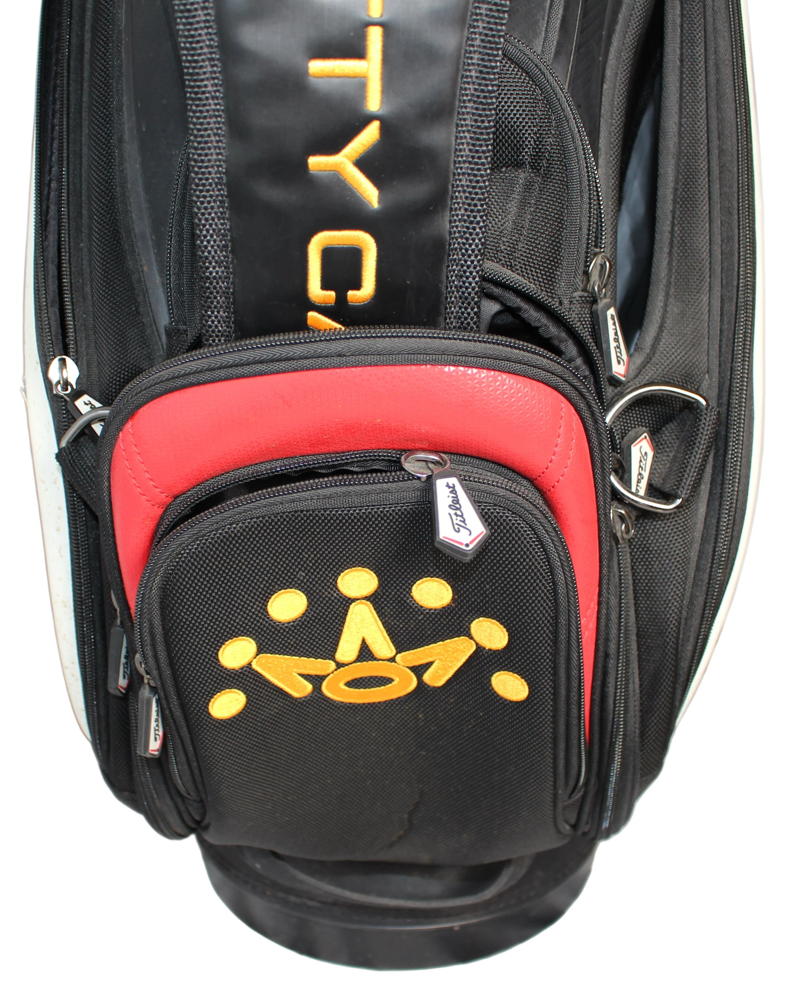 Pre-Owned Scotty Cameron Staff Bag Black 6-Way Divide - Image 4