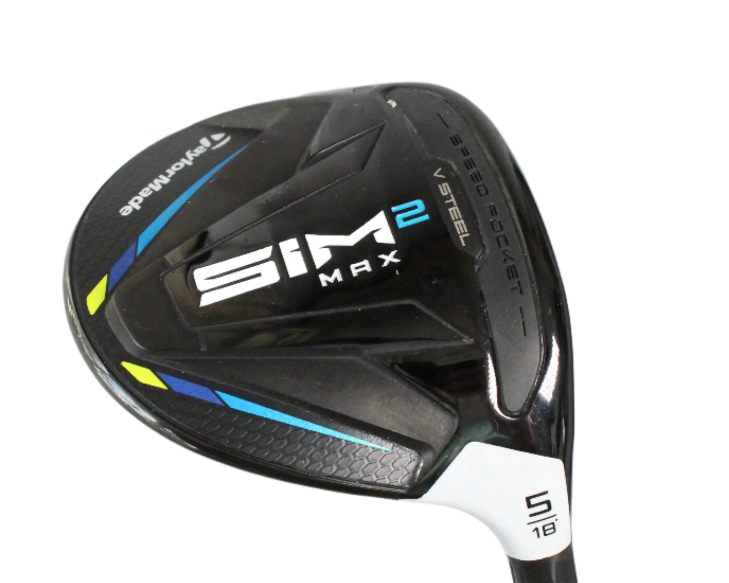 Pre-Owned TaylorMade Sim 2 Max: Fairway Wood 5 (18.0) W/ Ventus Blue 5-R (Regular) (42 Inch) Shaft (Above Average)