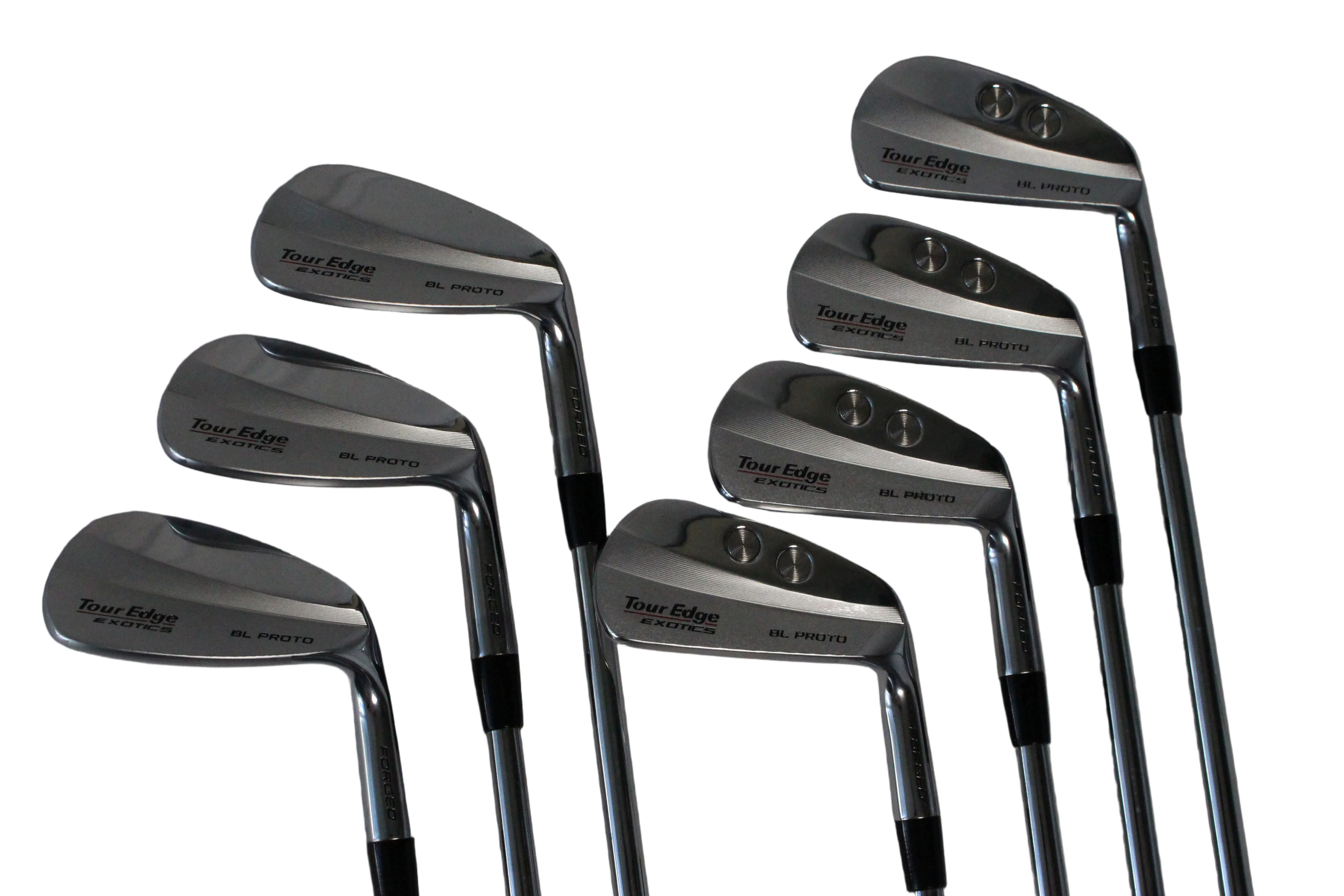 Pre-Owned Tour Edge Exotics BL Proto: Iron Set (4-PW) W/ Project X LZ 5.0 110g (Senior) Steel Shaft (Mint)