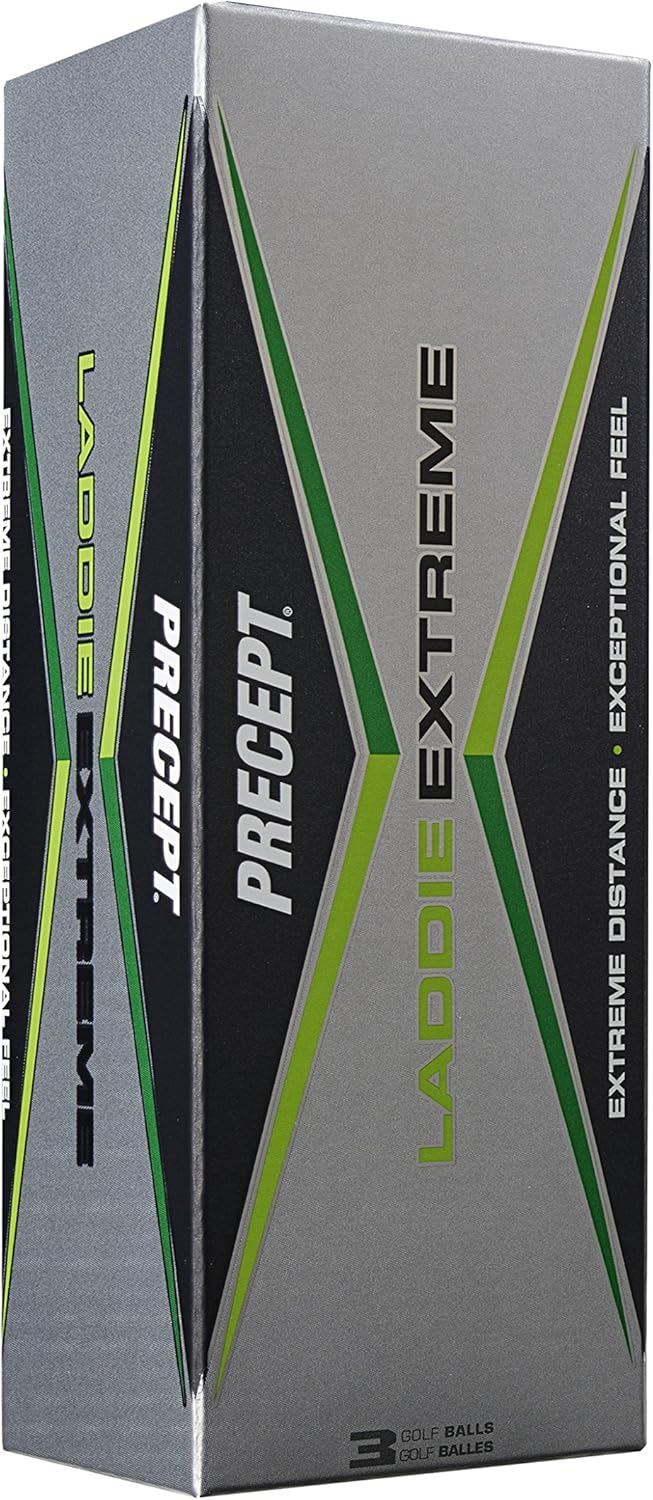 Precept Laddie Extreme Double Dozen White Golf Balls - Image 3