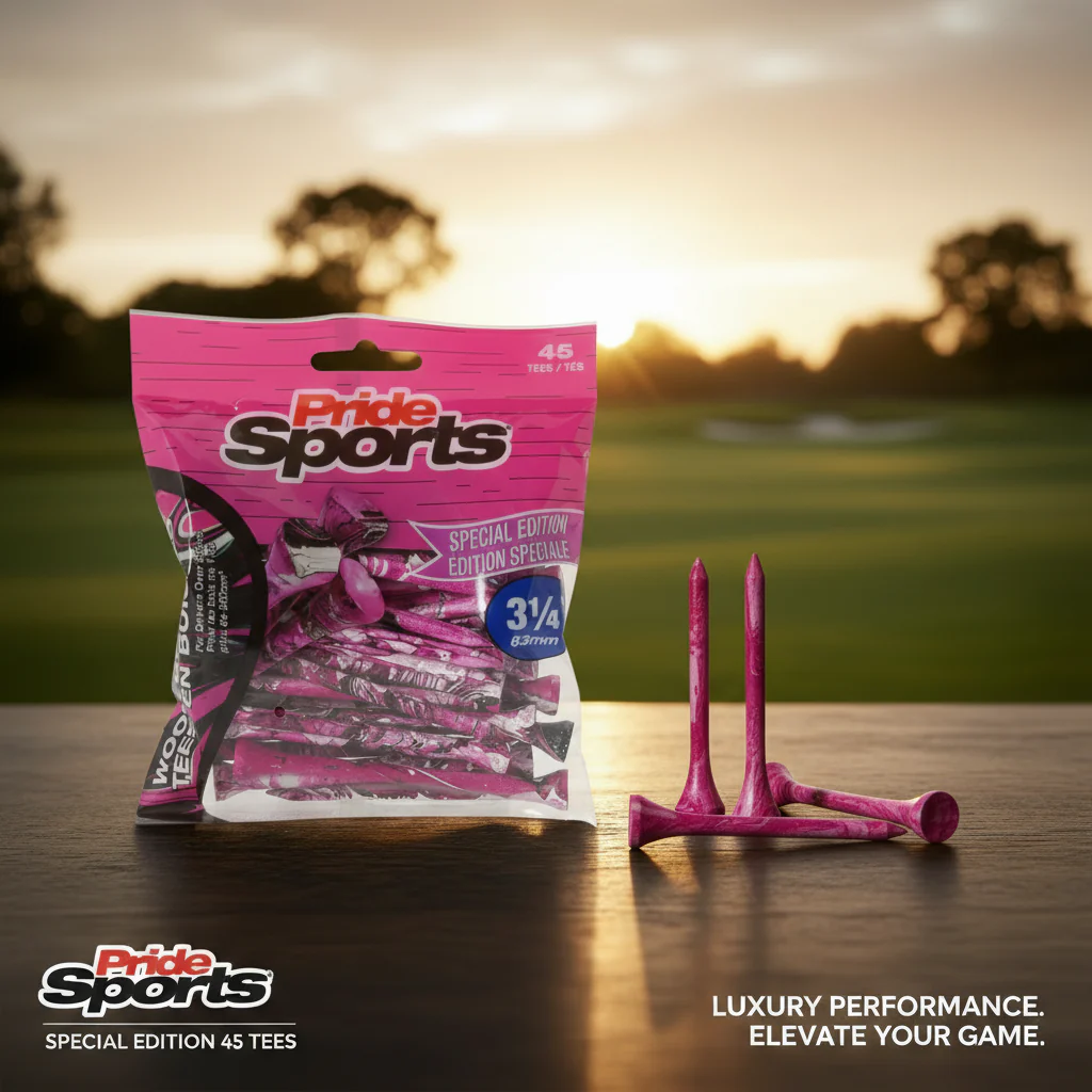 Pridesports Paint Splatter Wood Golf Tees – Colorful 45-Pack - Image 11