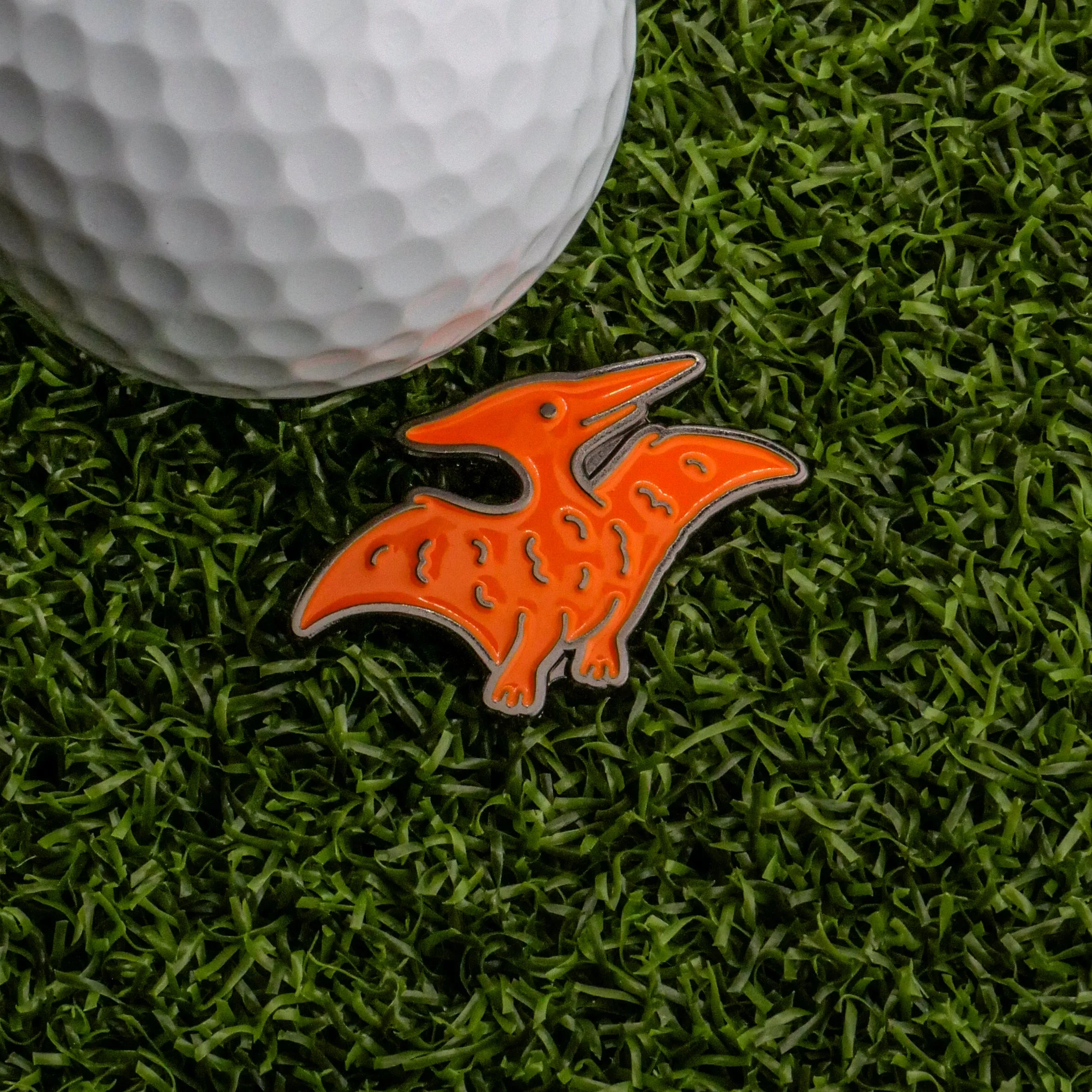 Pterodactyl Dinosaur Nugget Ball Marker - Image 2