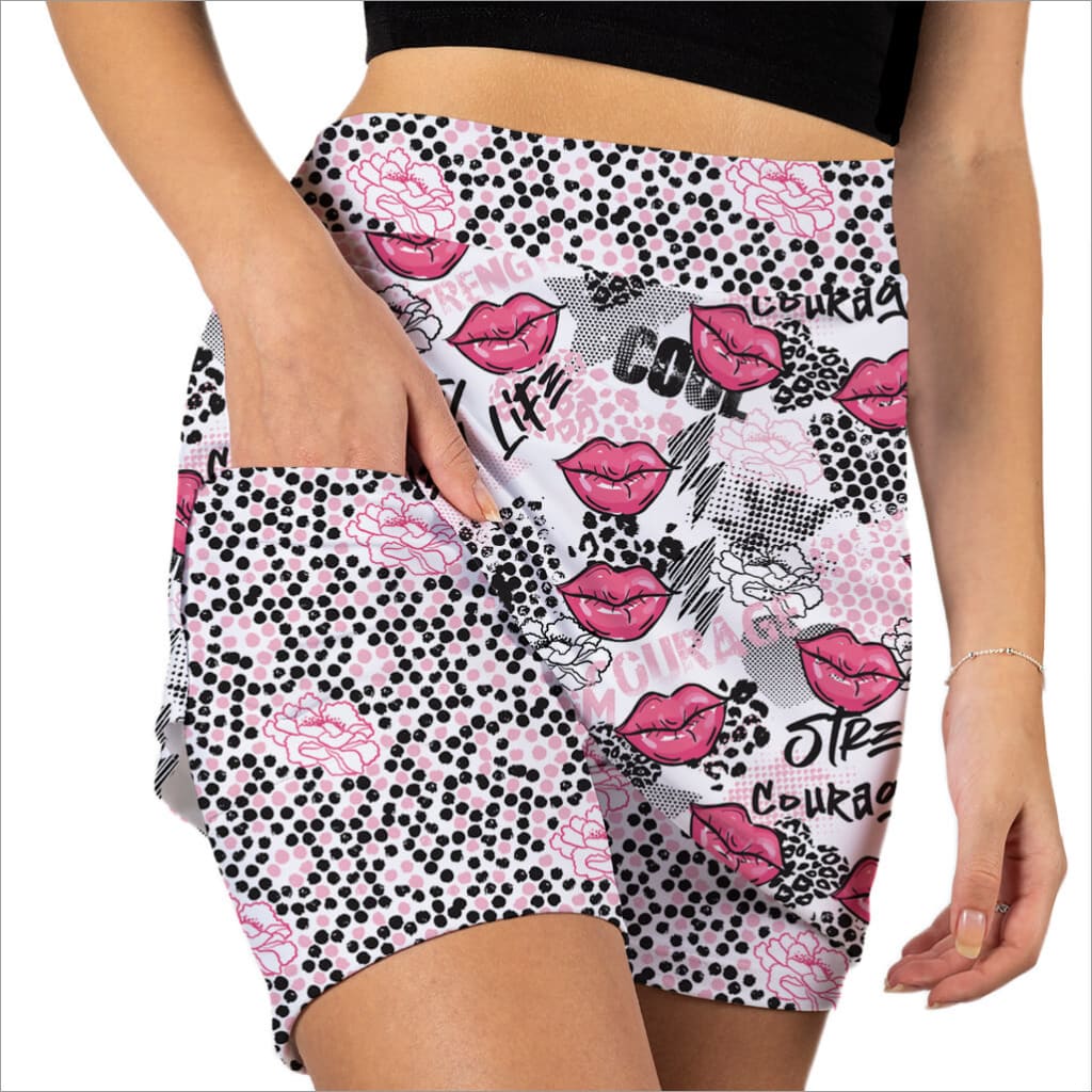 READ MY LIPS SKORT - Image 2