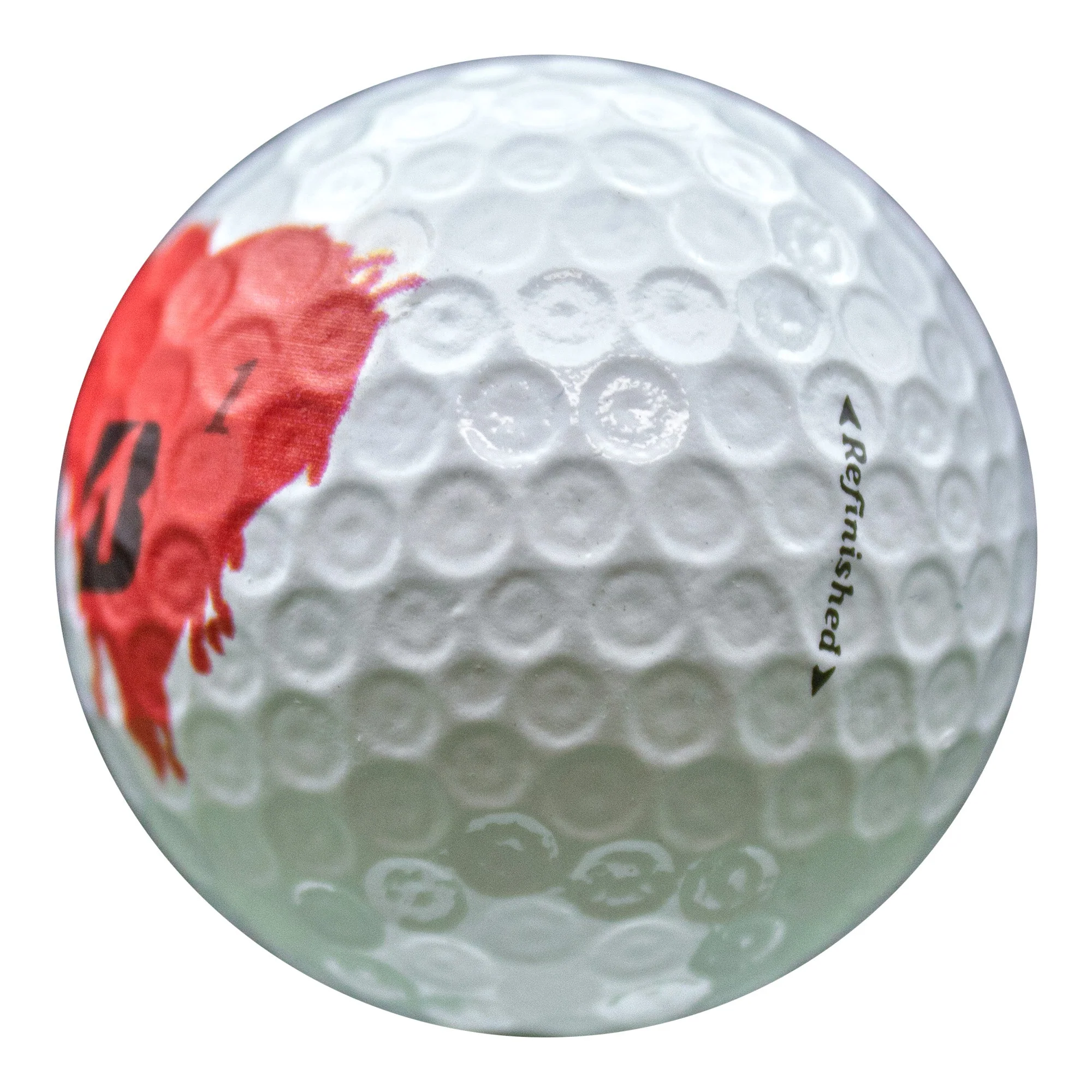 Refurbished Bridgestone Tour B RX Bleeding Hearts Golf Balls - Image 3