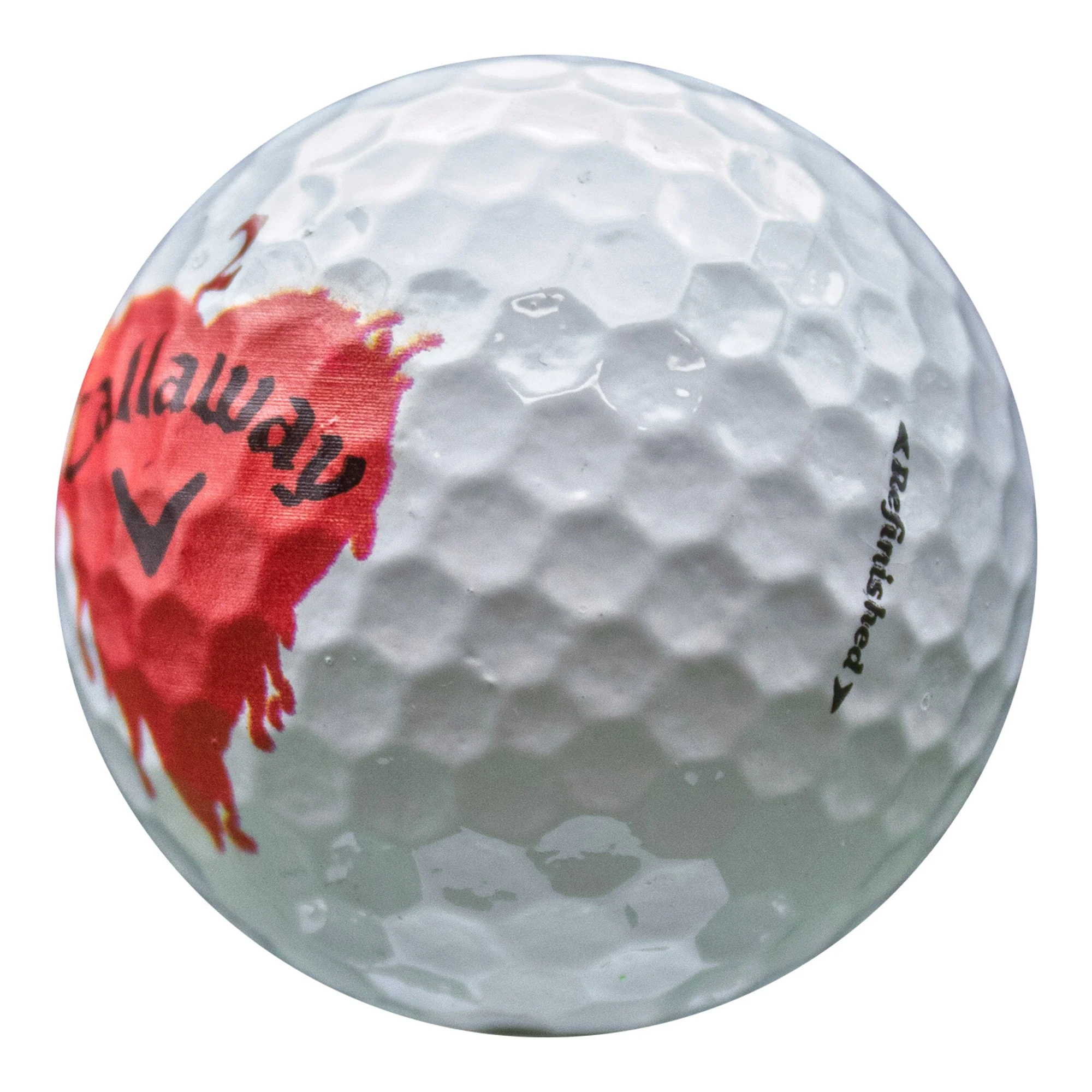 Refurbished Callaway Chrome Soft Bleeding Hearts Golf Balls - Image 3