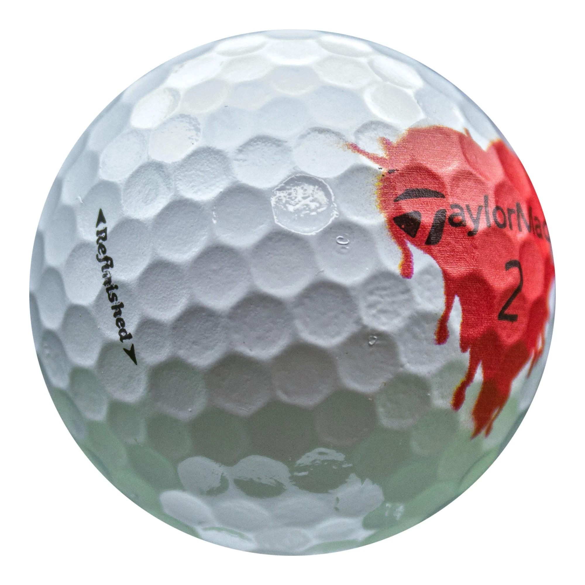 Refurbished TaylorMade TP5 Bleeding Hearts Golf Balls - Image 3