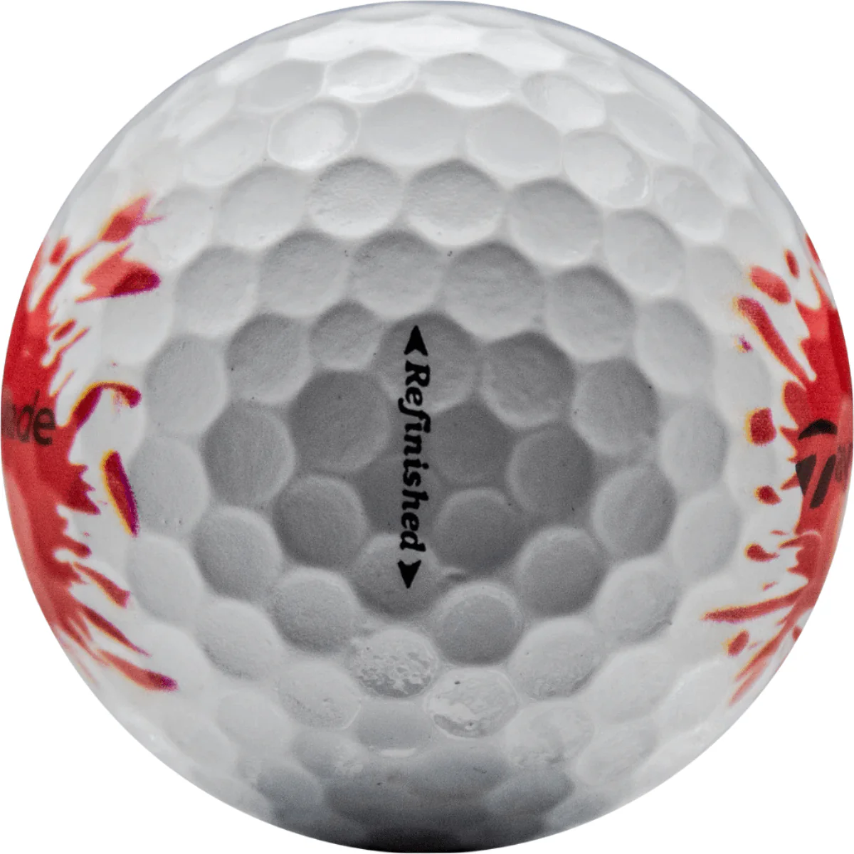 Refurbished TaylorMade TP5 Blood Splatter Golf Balls - Image 3