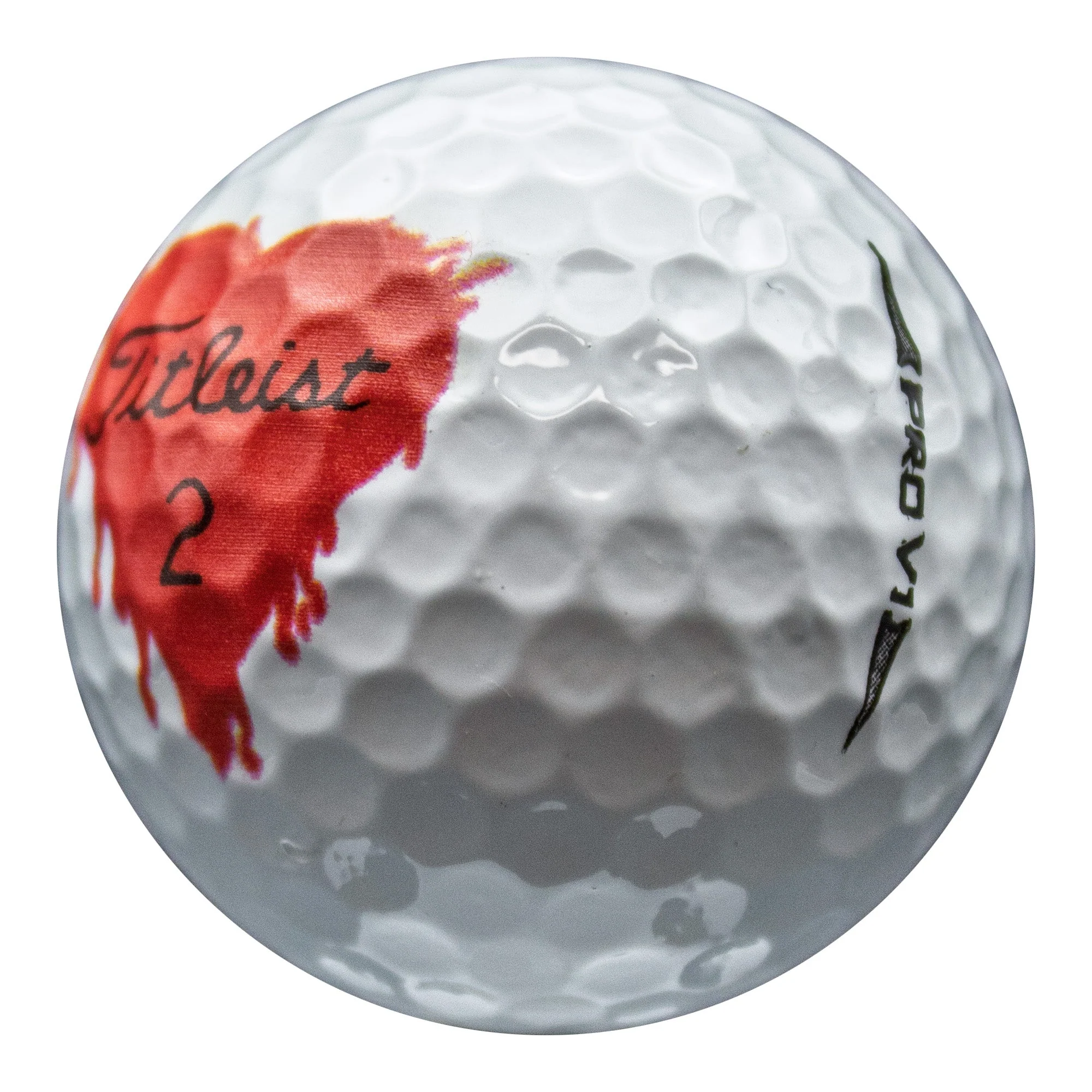 Refurbished Titleist Pro V1 Bleeding Hearts Golf Balls - Image 3