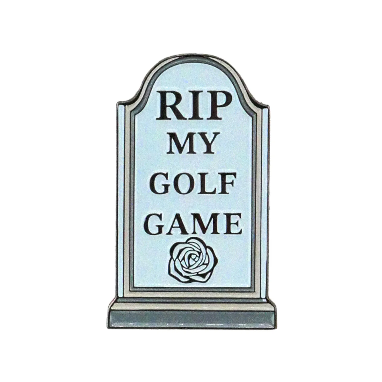 RIP My Golf Game Tombstone Ball Marker
