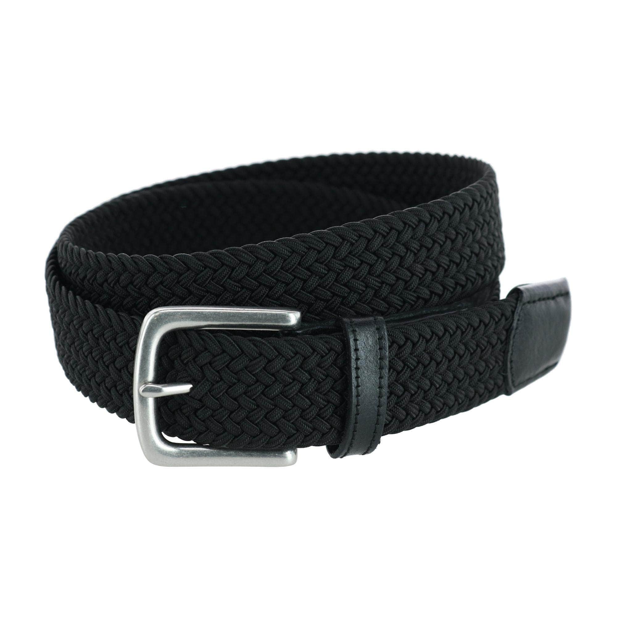 Riverside Big and Tall Solid Stretch Weave Belt - Image 2