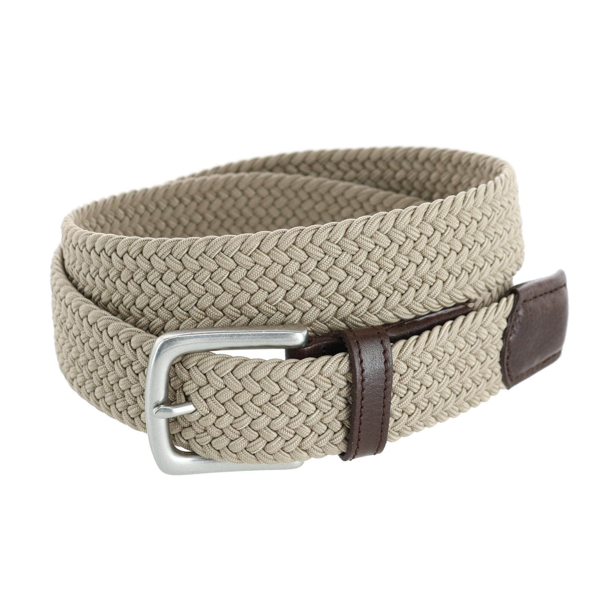 Riverside Big and Tall Solid Stretch Weave Belt - Image 3