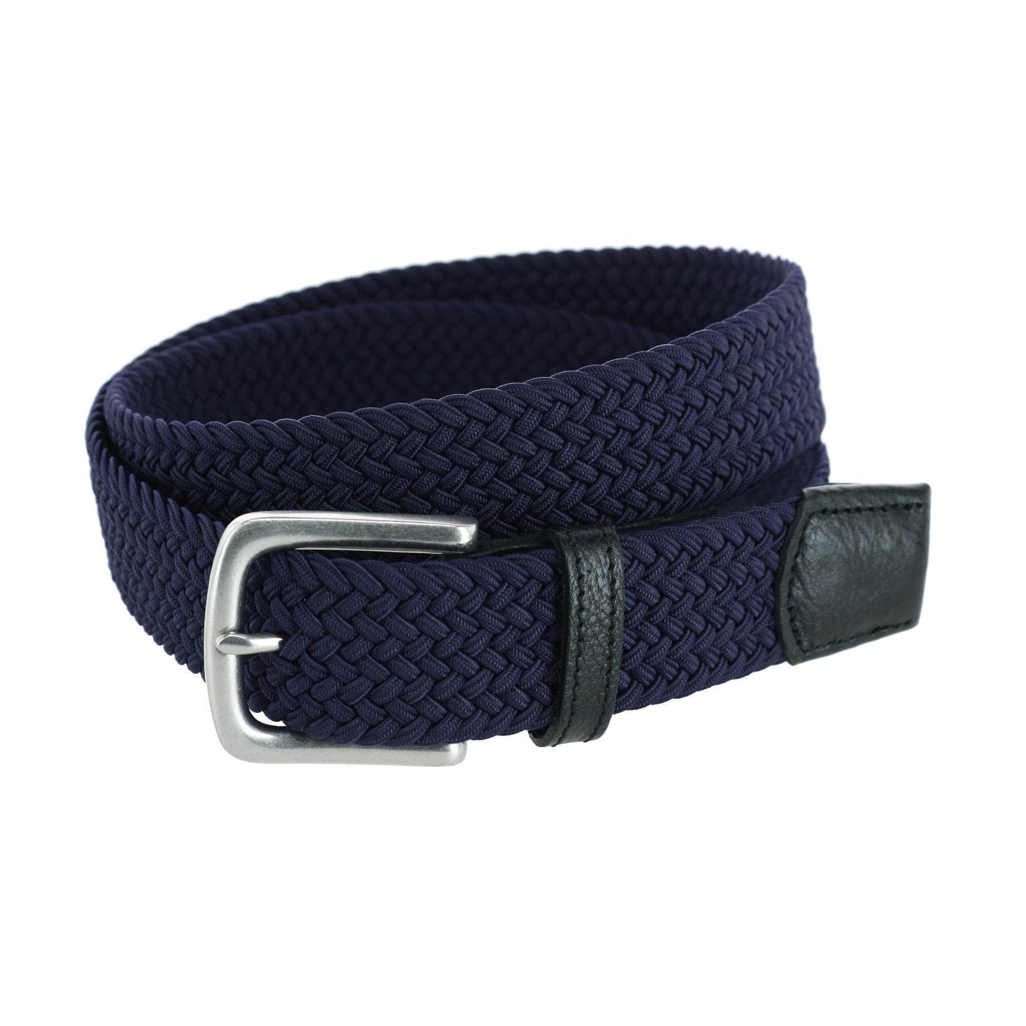 Riverside Big and Tall Solid Stretch Weave Belt - Image 4