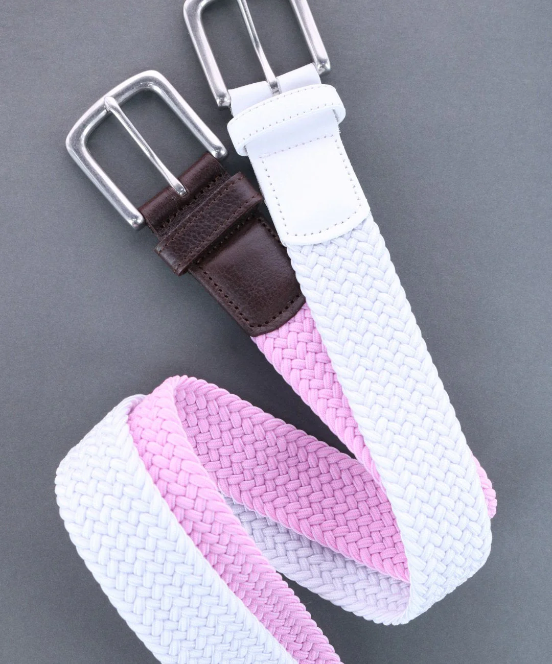 Riverside Solid Stretch Weave Belt - Image 22