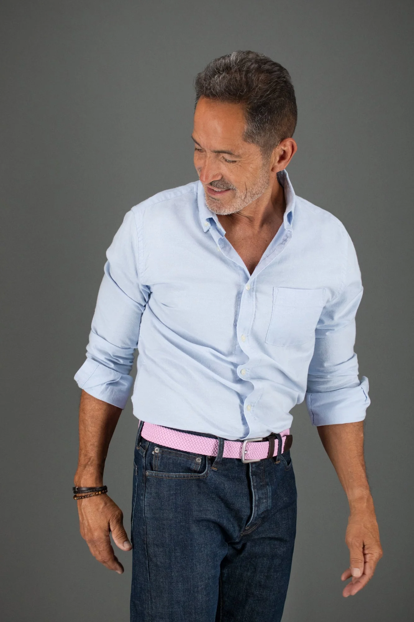 Riverside Solid Stretch Weave Belt - Image 25